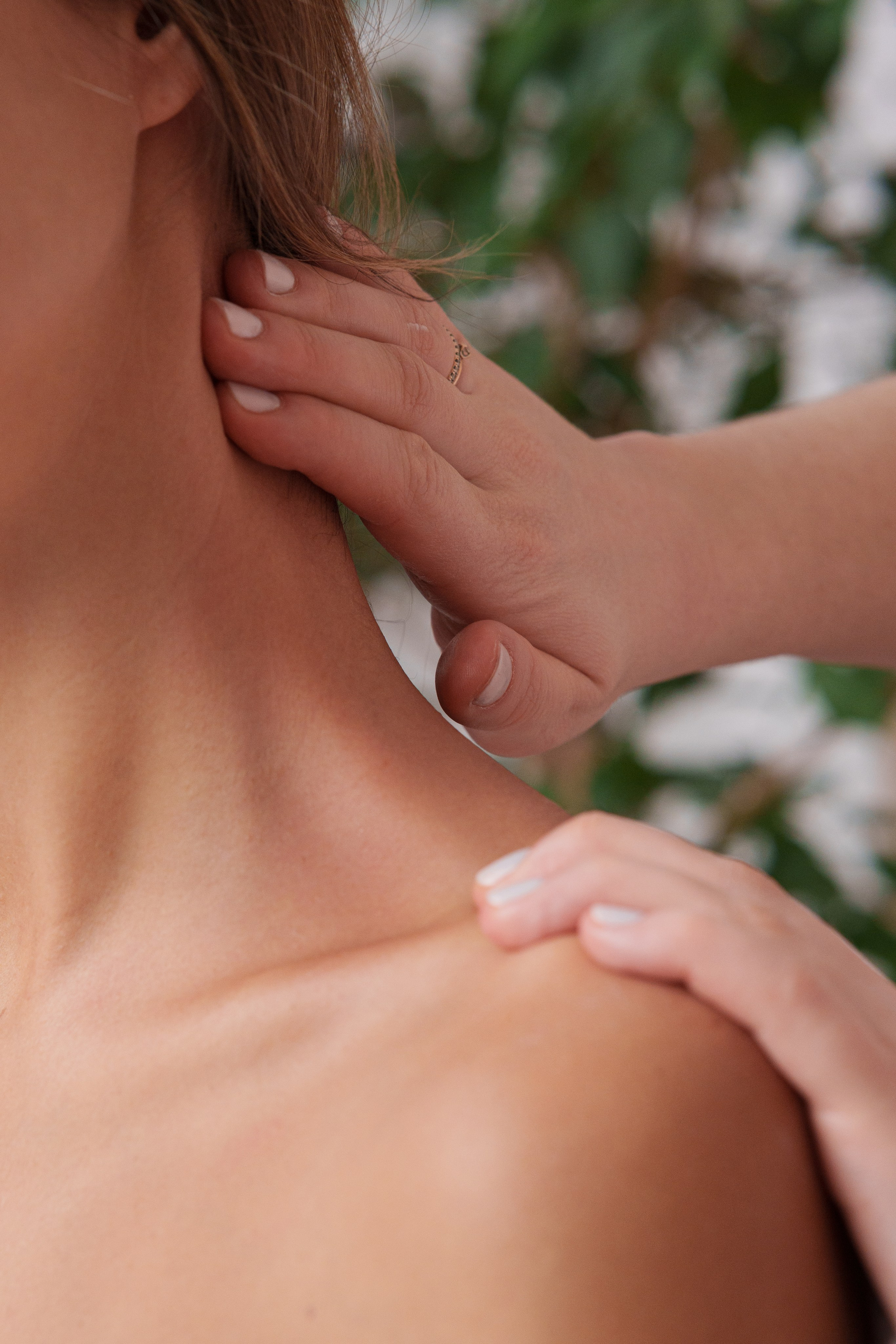 Массаж лица. Фотограф Виктория Юленкова