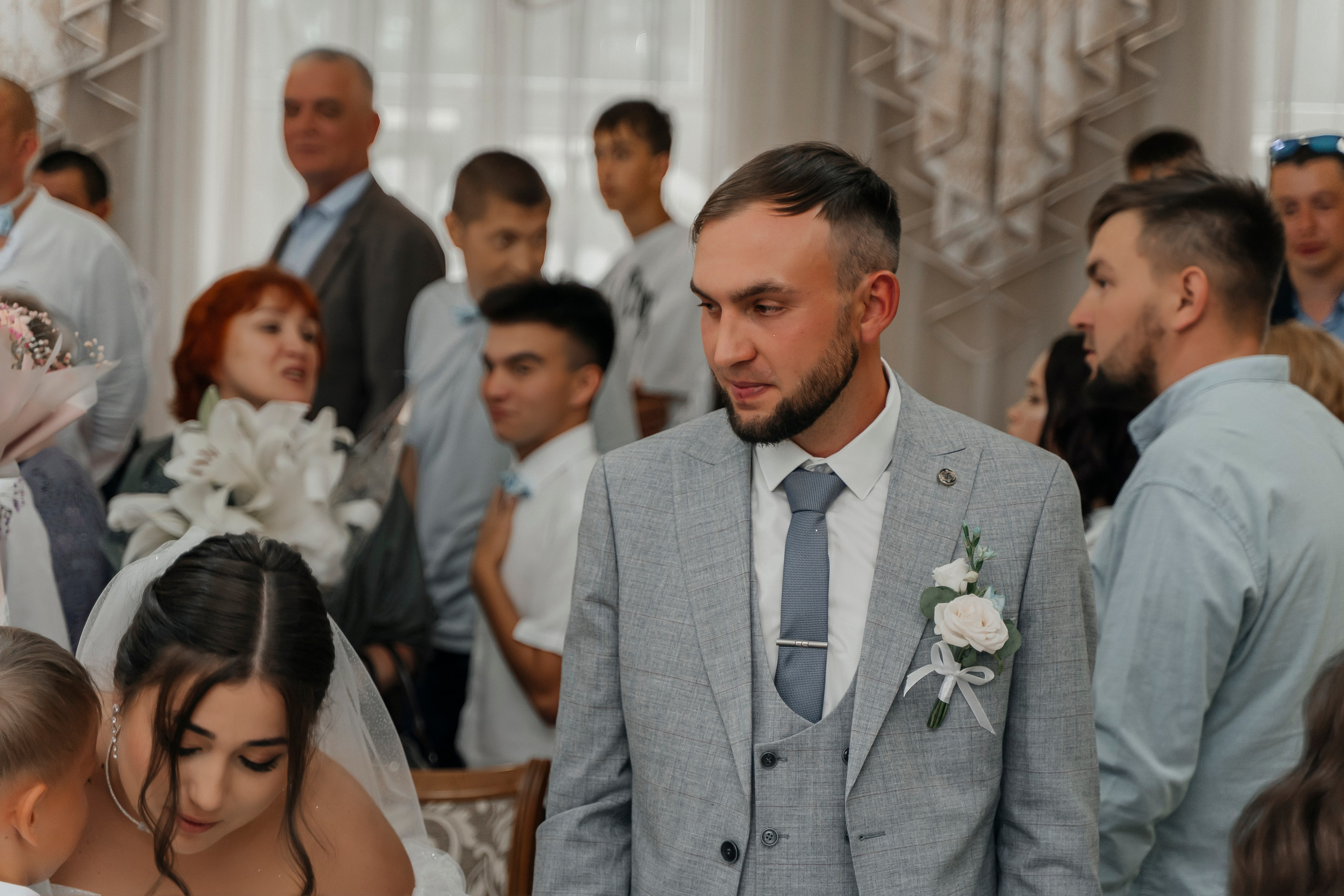 Свадебная фотосъёмка в ЗАГСЕ. Свадебный фотограф видеограф Чебоксары