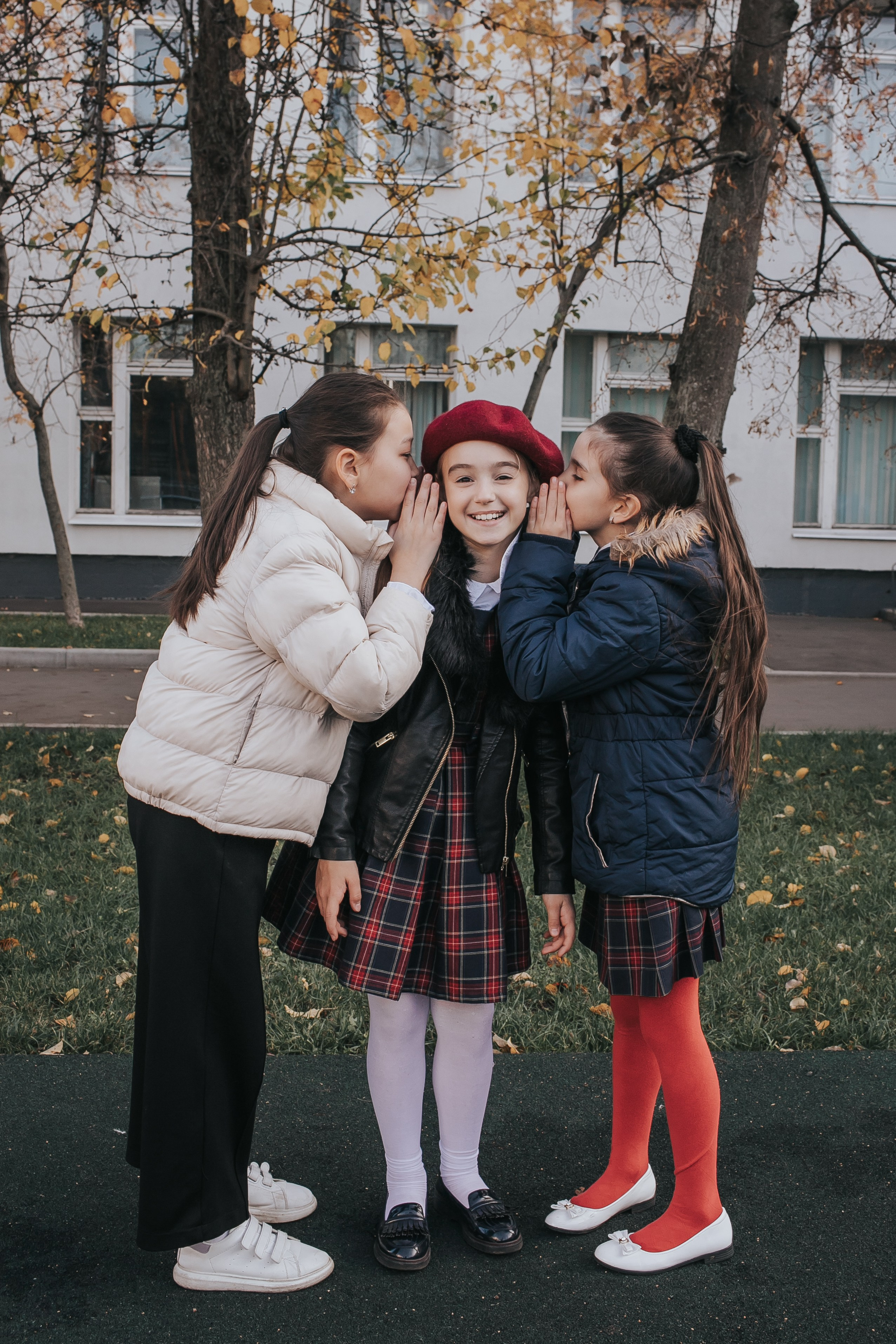 Осенняя съемка 4 класса для Выпускных альбомов. Семейный фотограф в Москве Наталья Чуб, заказать Фотокнигу