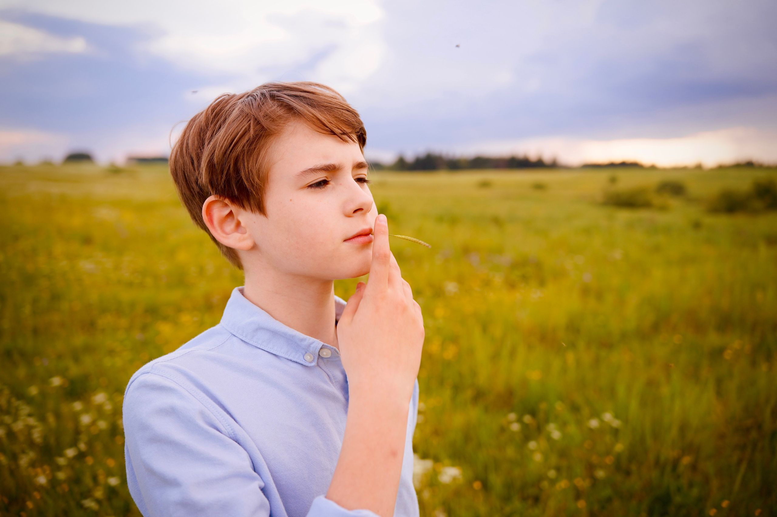 Лето в поле. Семейный и детский фотограф Александра Гвоздикова