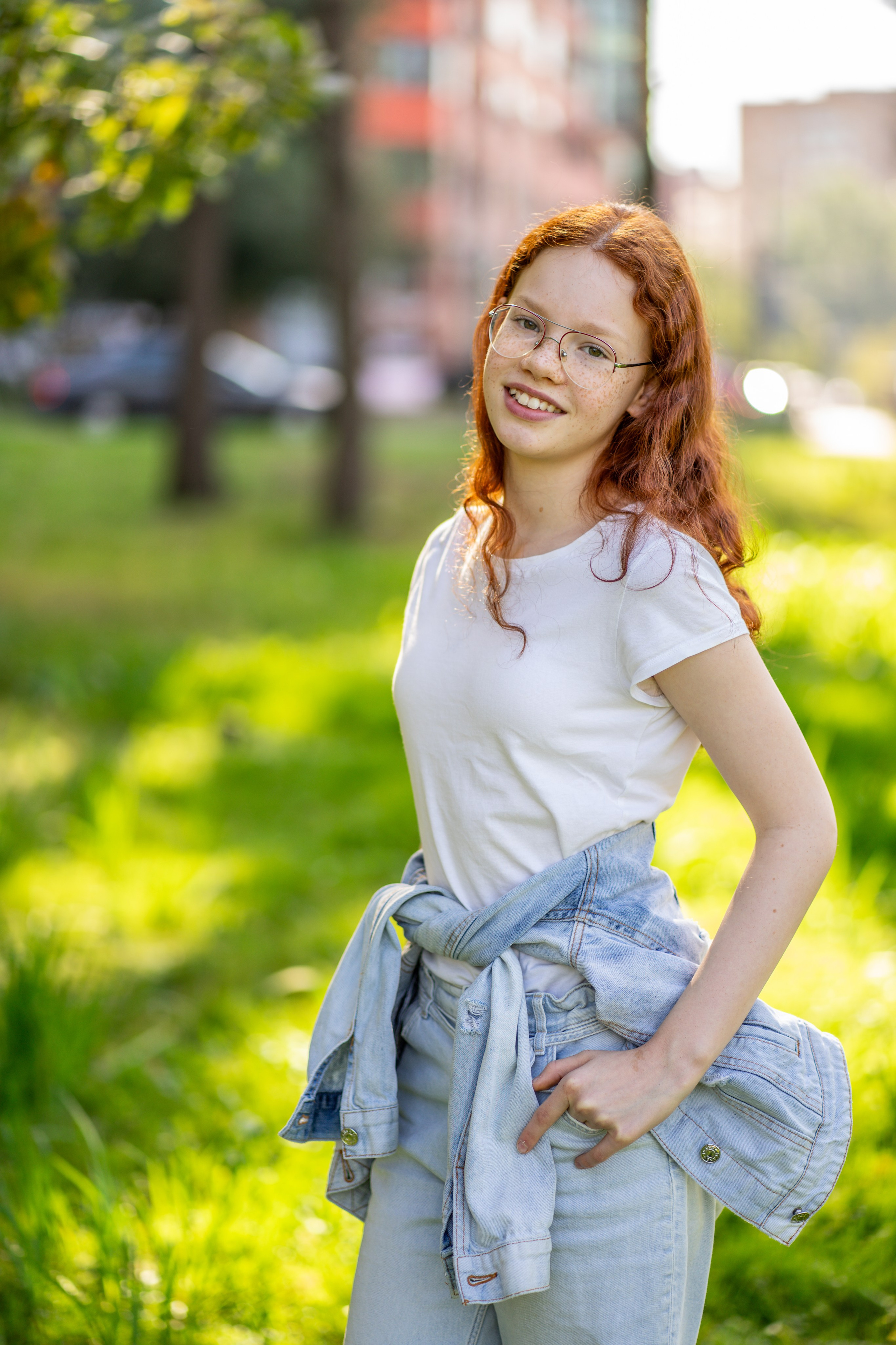 Девочка на природе