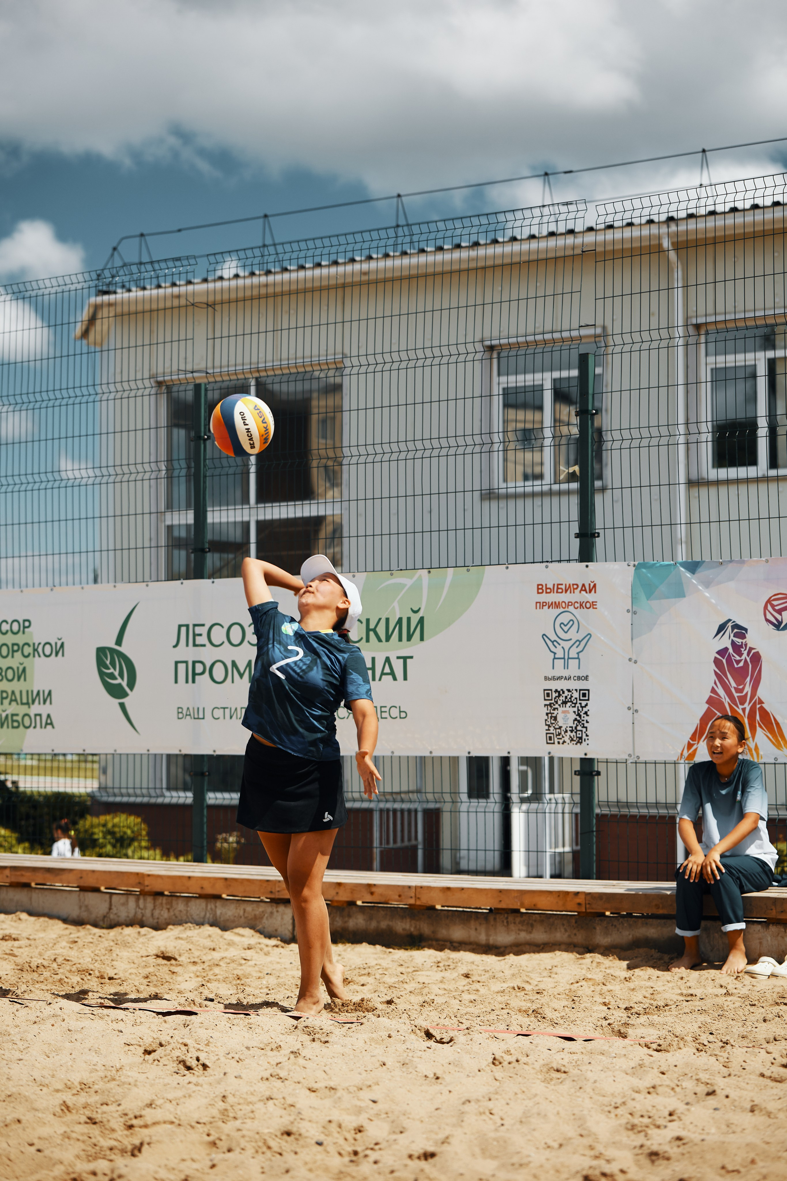 Один день соревнований по пляжному волейболу