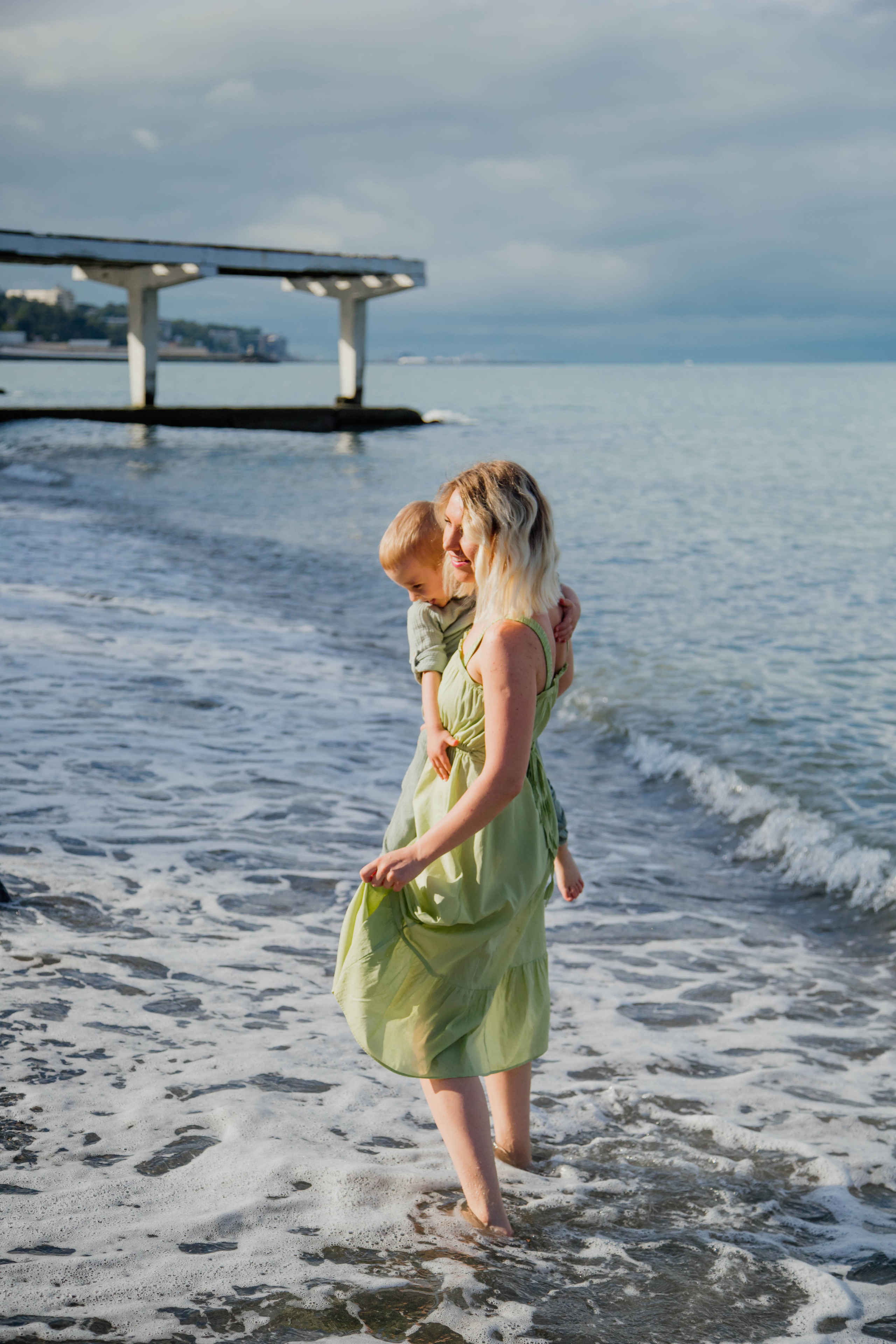 Ксения с сыном. Свадебный, семейный, детский фотограф в Сочи Виолетта Александрова