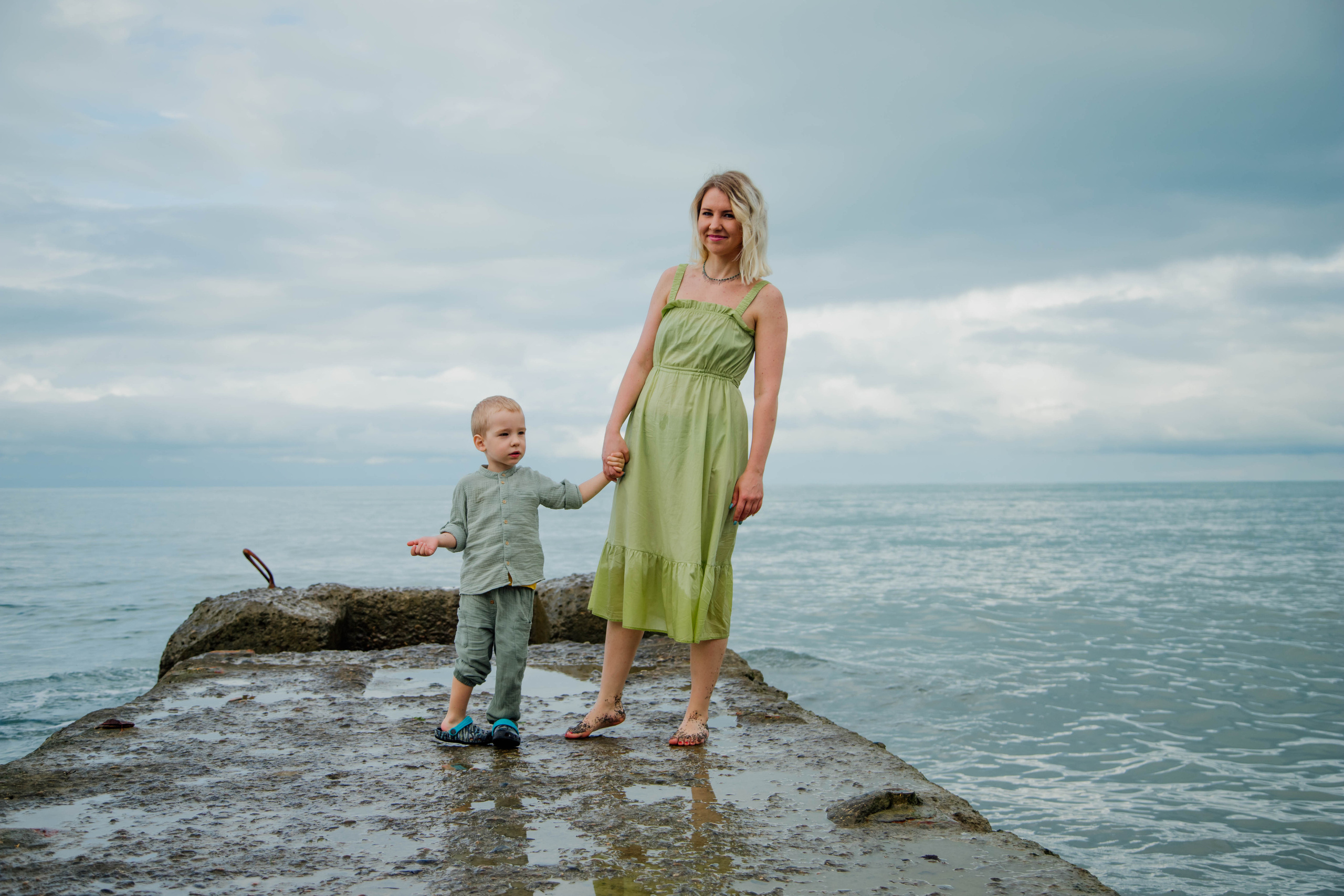 Ксения с сыном. Свадебный, семейный, детский фотограф в Сочи Виолетта Александрова