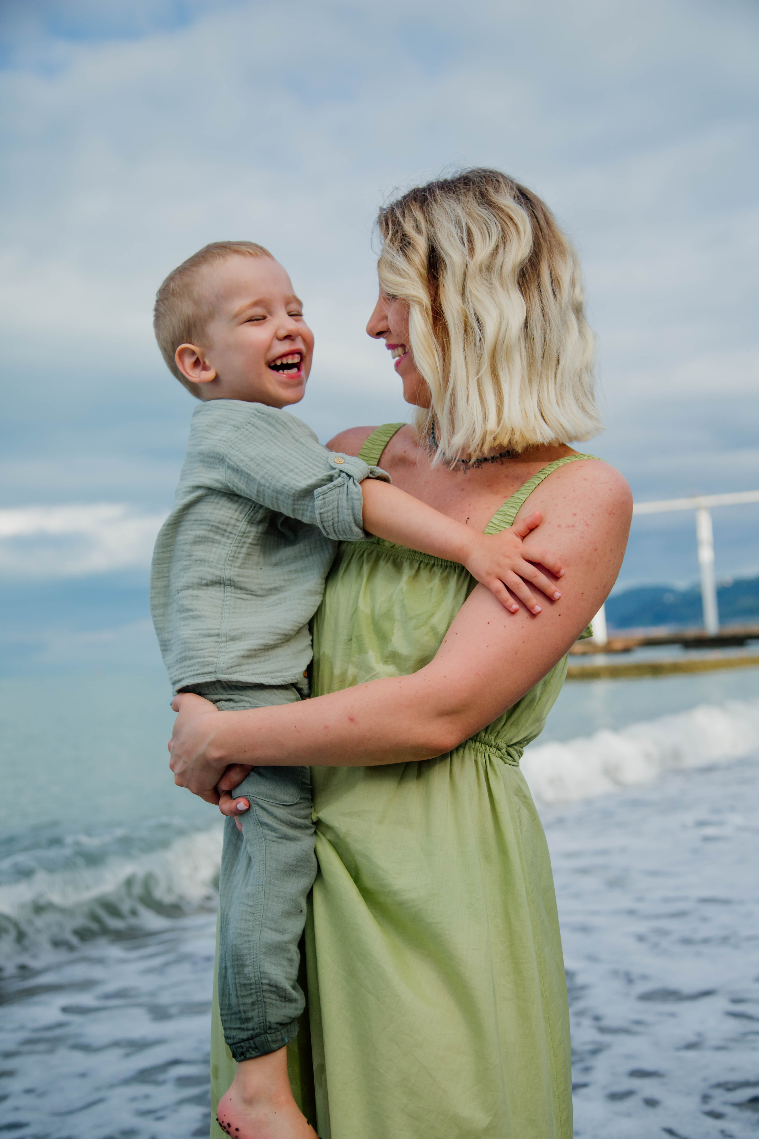 Ксения с сыном. Свадебный, семейный, детский фотограф в Сочи Виолетта Александрова