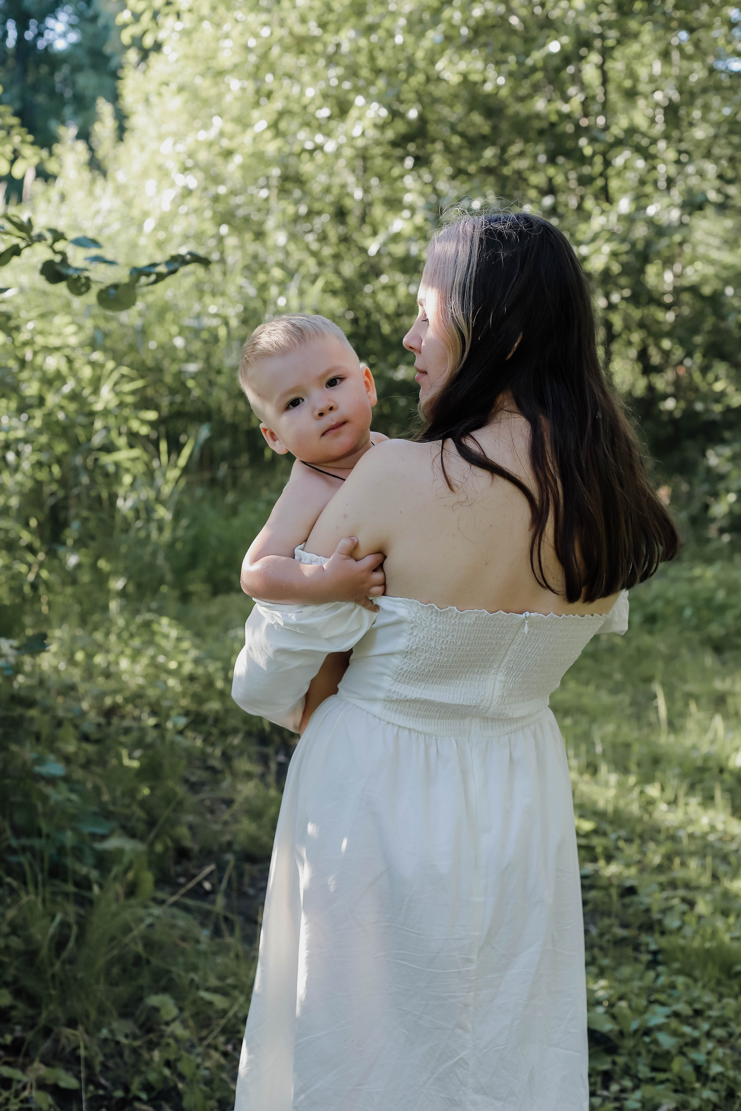 Оля с малышом. Свадебный, семейный, детский фотограф в Сочи Виолетта Александрова
