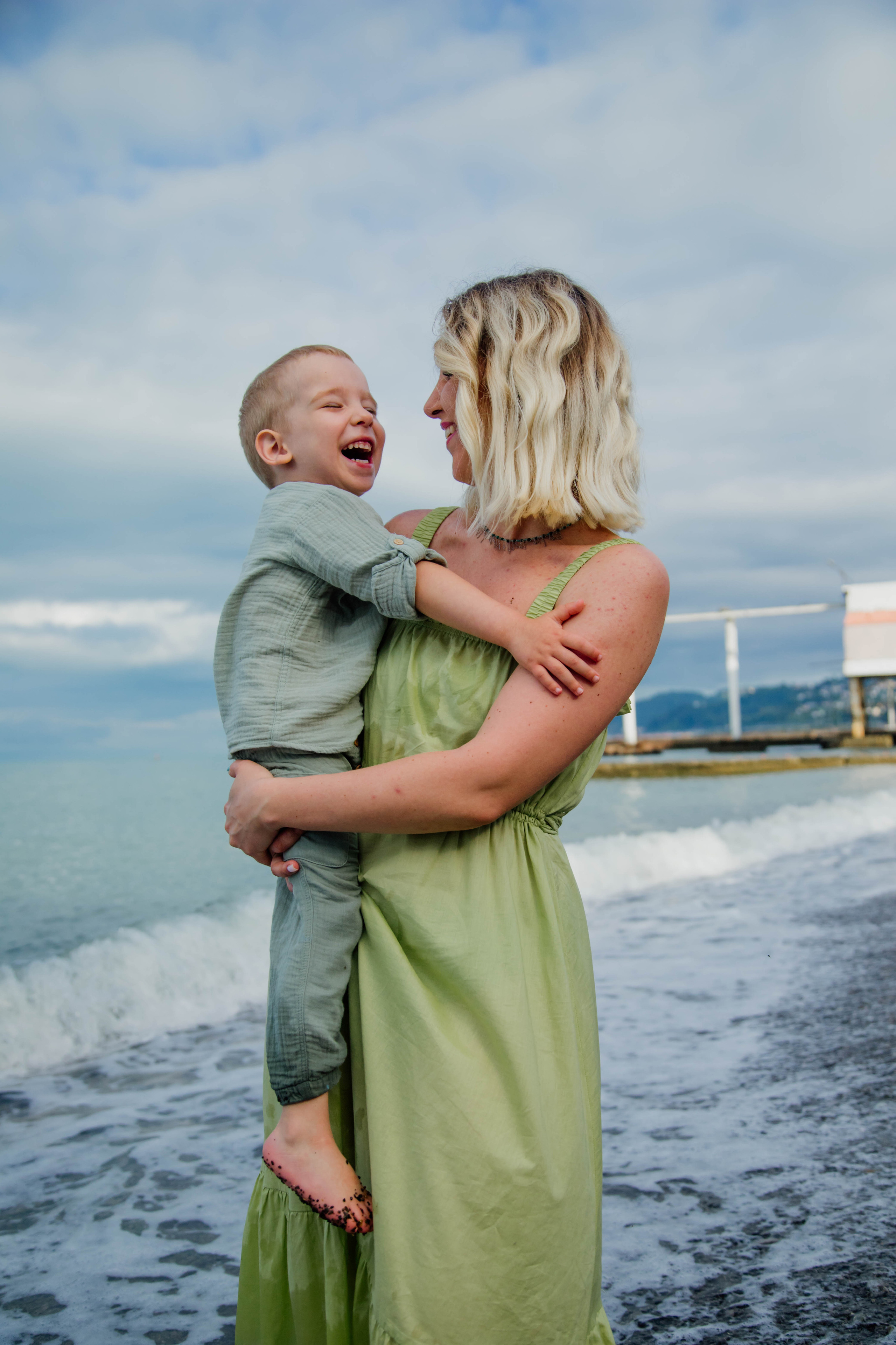 Ксения с сыном. Свадебный, семейный, детский фотограф в Сочи Виолетта Александрова