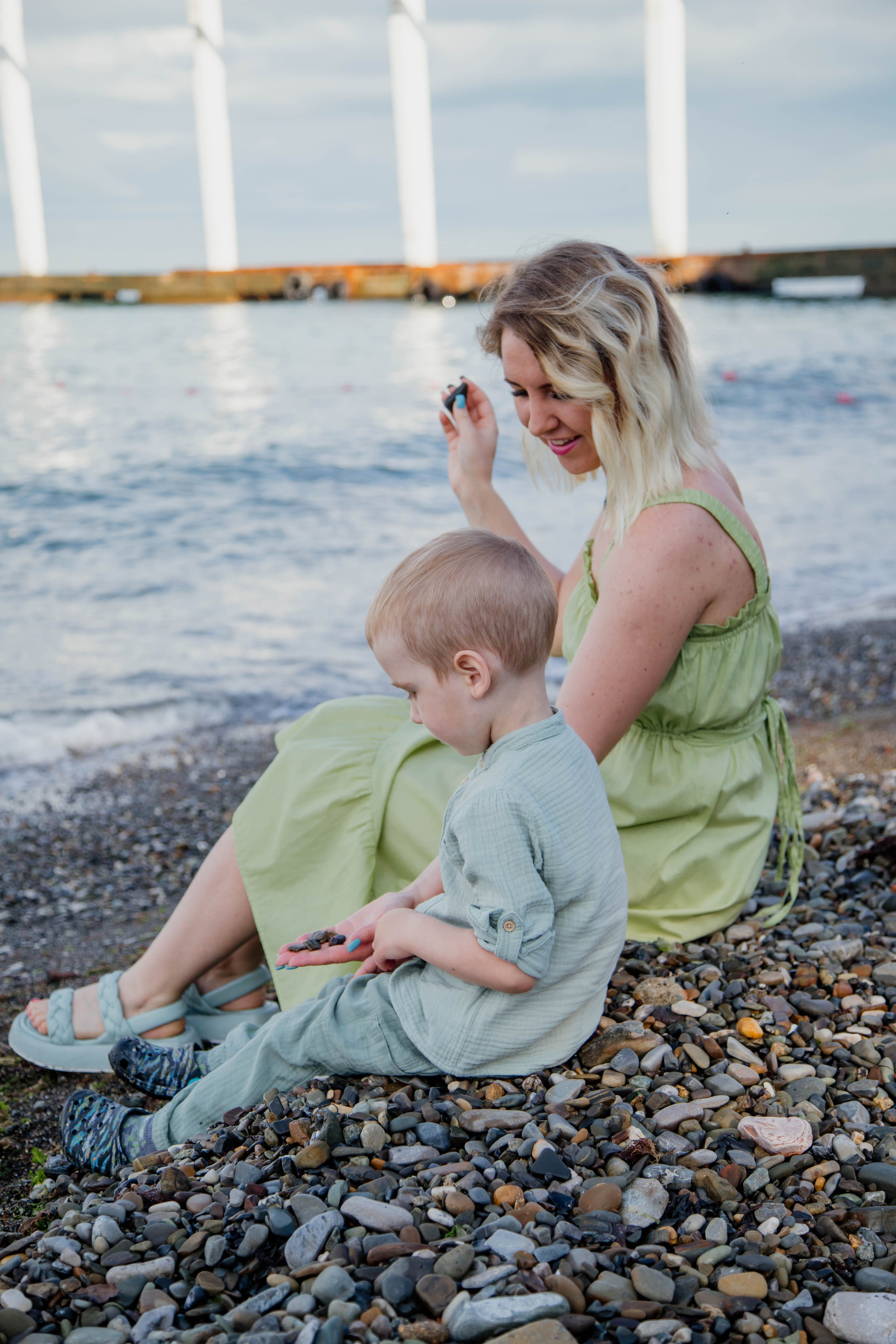 Ксения с сыном. Свадебный, семейный, детский фотограф в Сочи Виолетта Александрова
