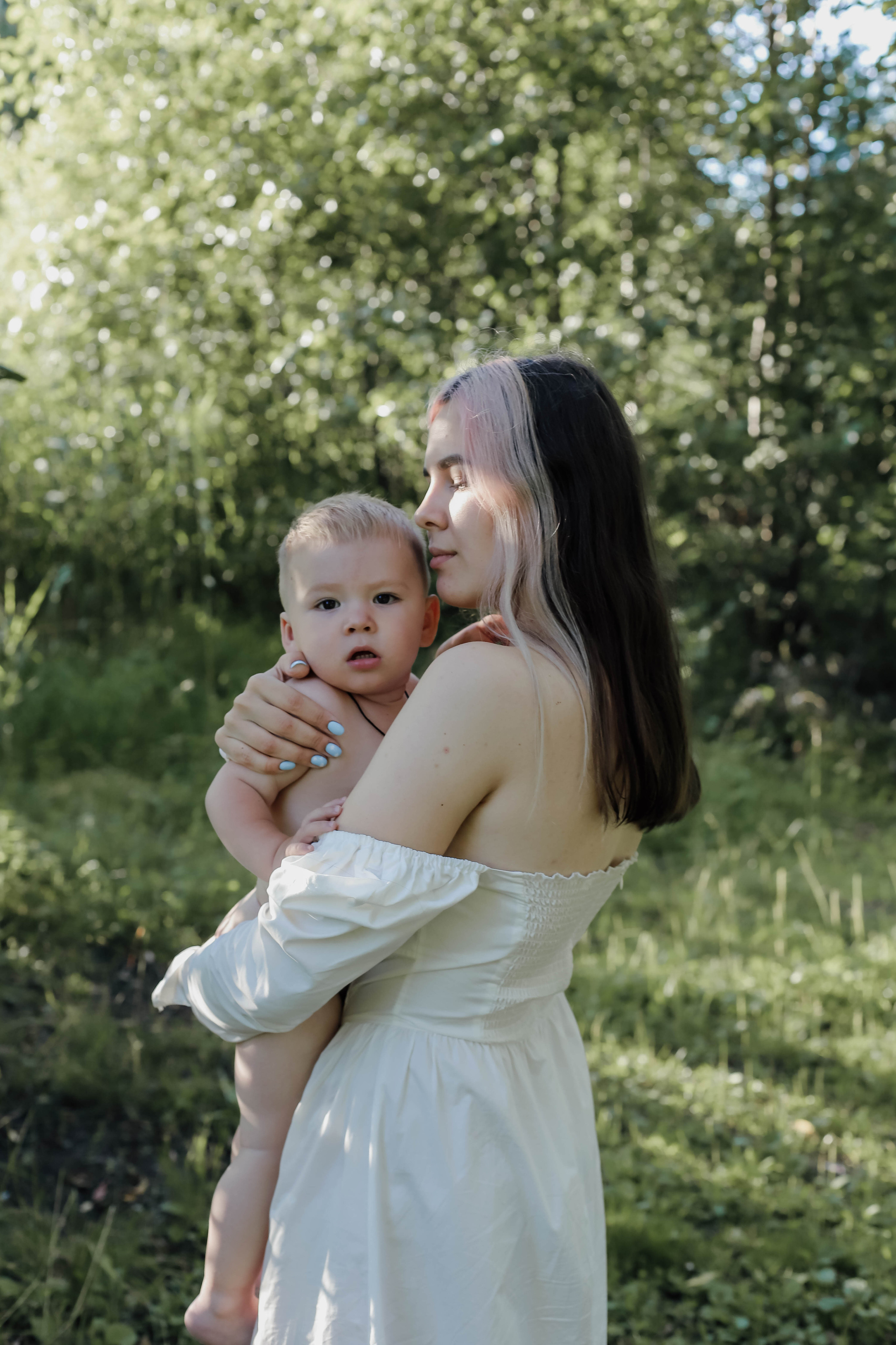 Оля с малышом. Свадебный, семейный, детский фотограф в Сочи Виолетта Александрова