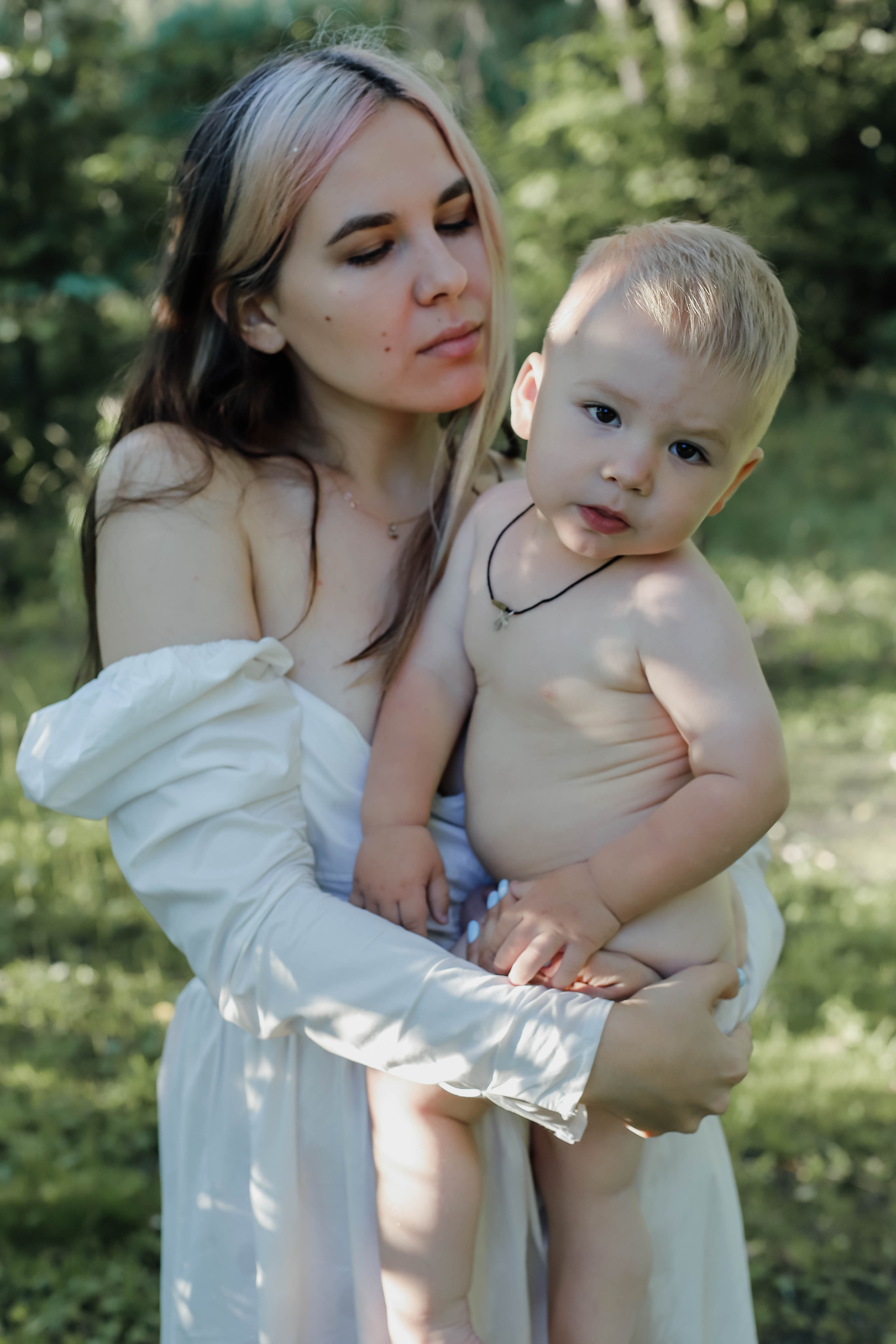 Оля с малышом. Свадебный, семейный, детский фотограф в Сочи Виолетта Александрова