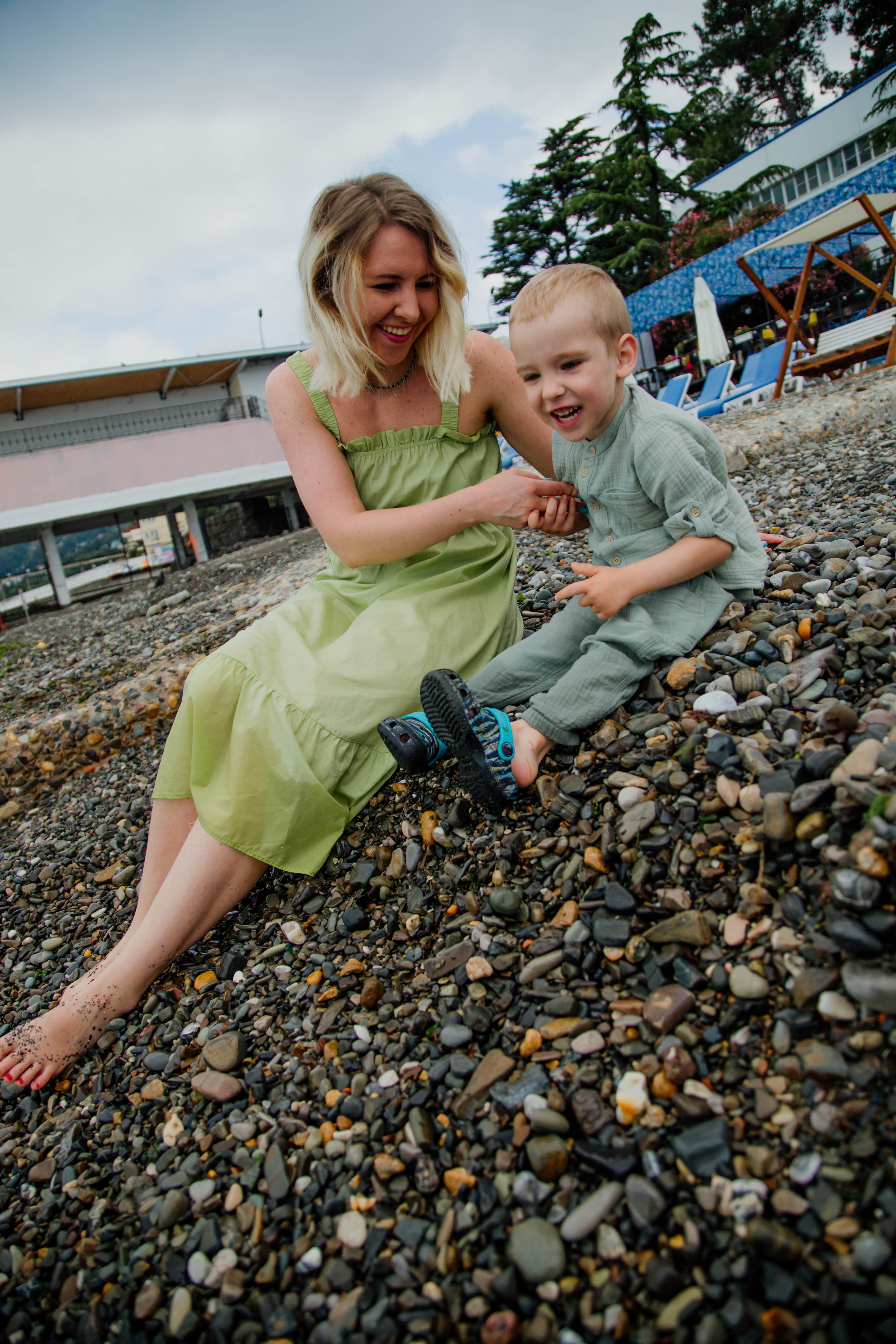 Ксения с сыном. Свадебный, семейный, детский фотограф в Сочи Виолетта Александрова