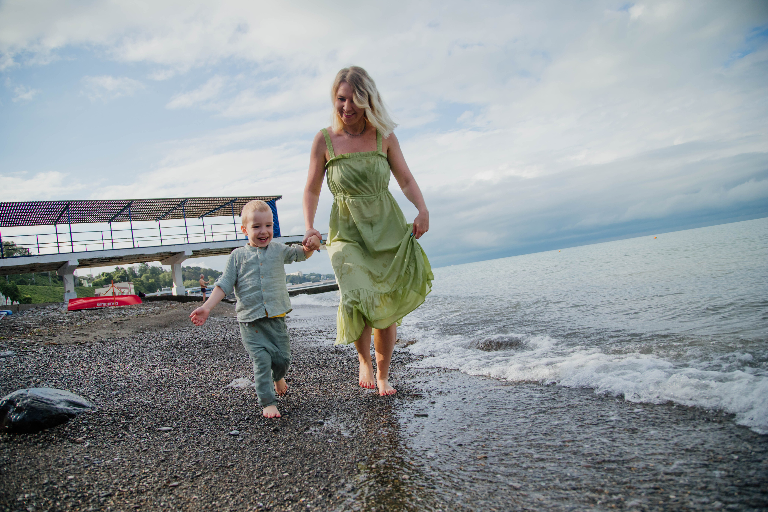Ксения с сыном. Свадебный, семейный, детский фотограф в Сочи Виолетта Александрова