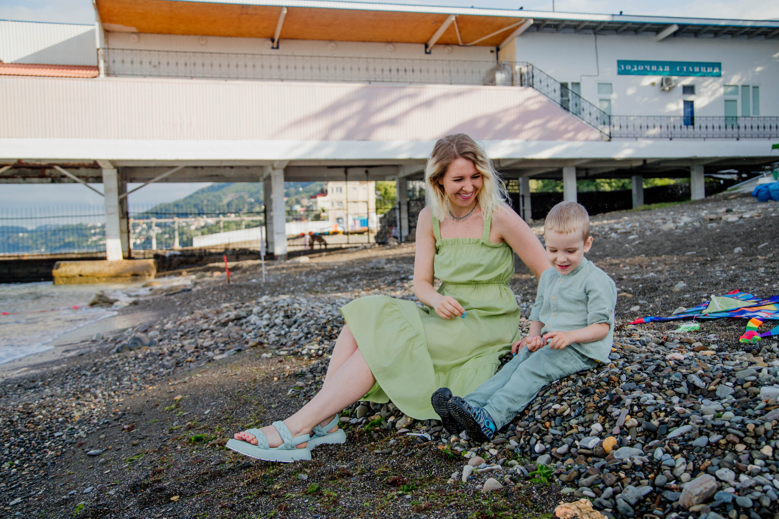 Ксения с сыном. Свадебный, семейный, детский фотограф в Сочи Виолетта Александрова