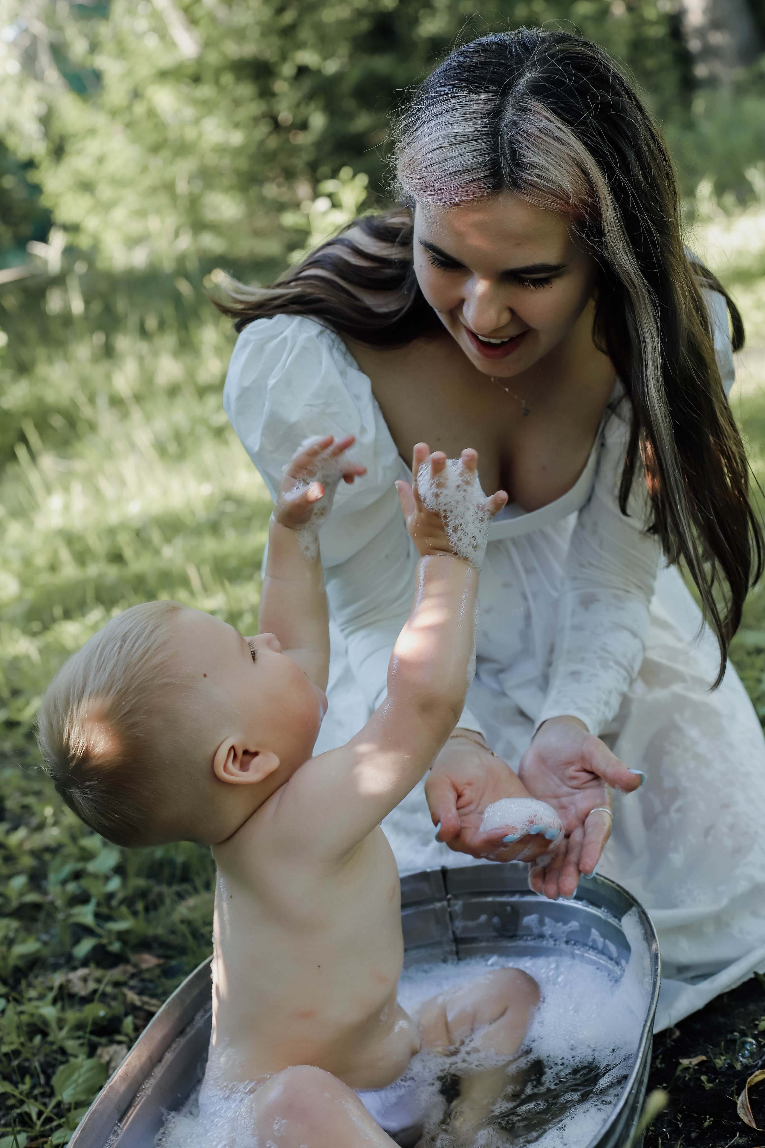 Оля с малышом. Свадебный, семейный, детский фотограф в Сочи Виолетта Александрова