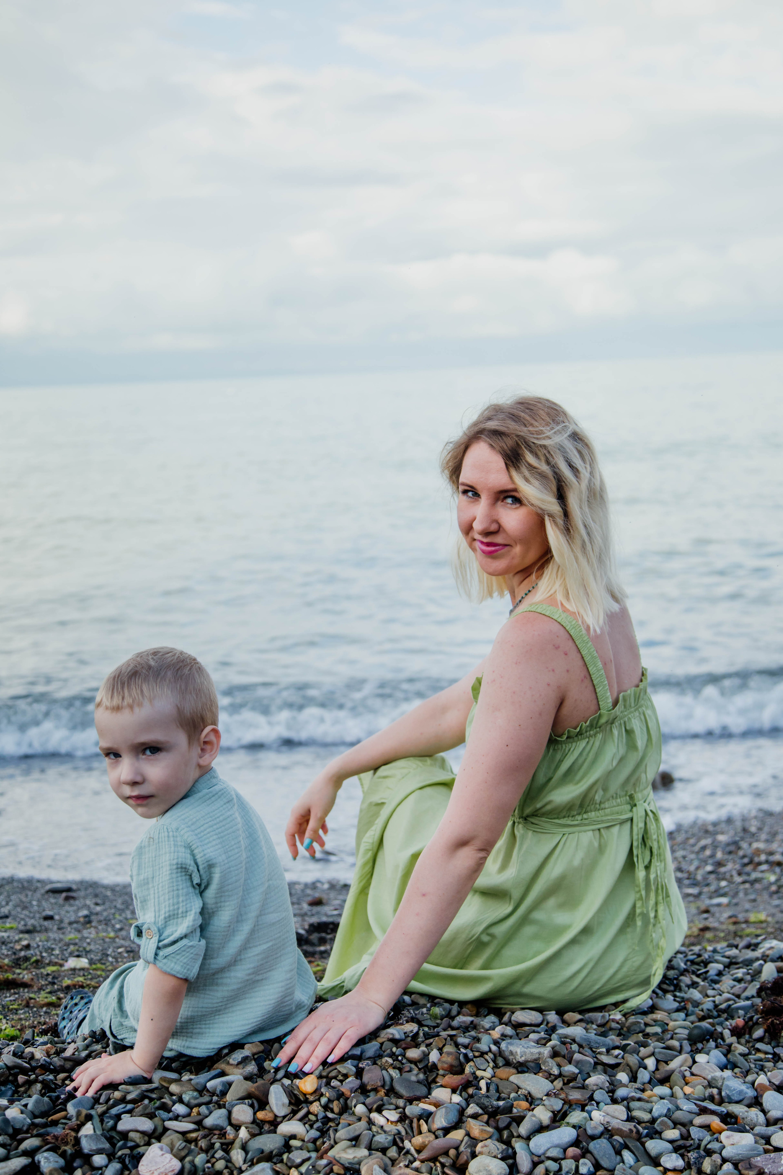 Ксения с сыном. Свадебный, семейный, детский фотограф в Сочи Виолетта Александрова