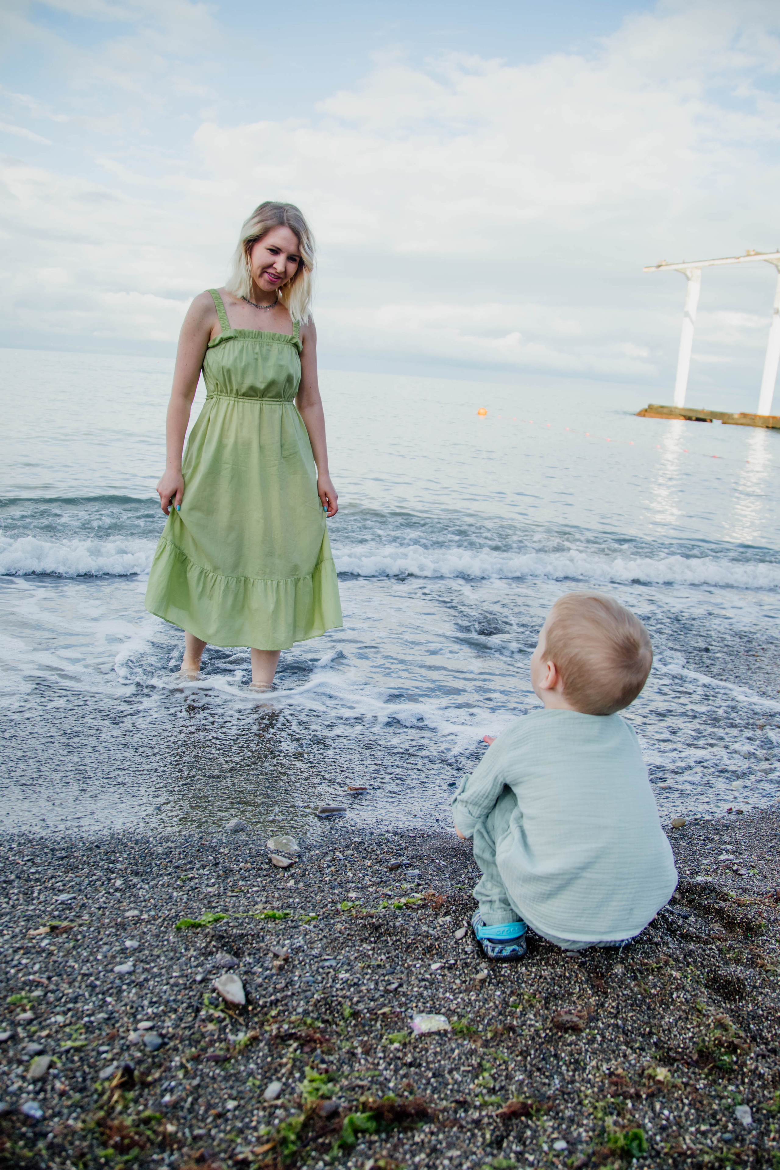 Ксения с сыном. Свадебный, семейный, детский фотограф в Сочи Виолетта Александрова