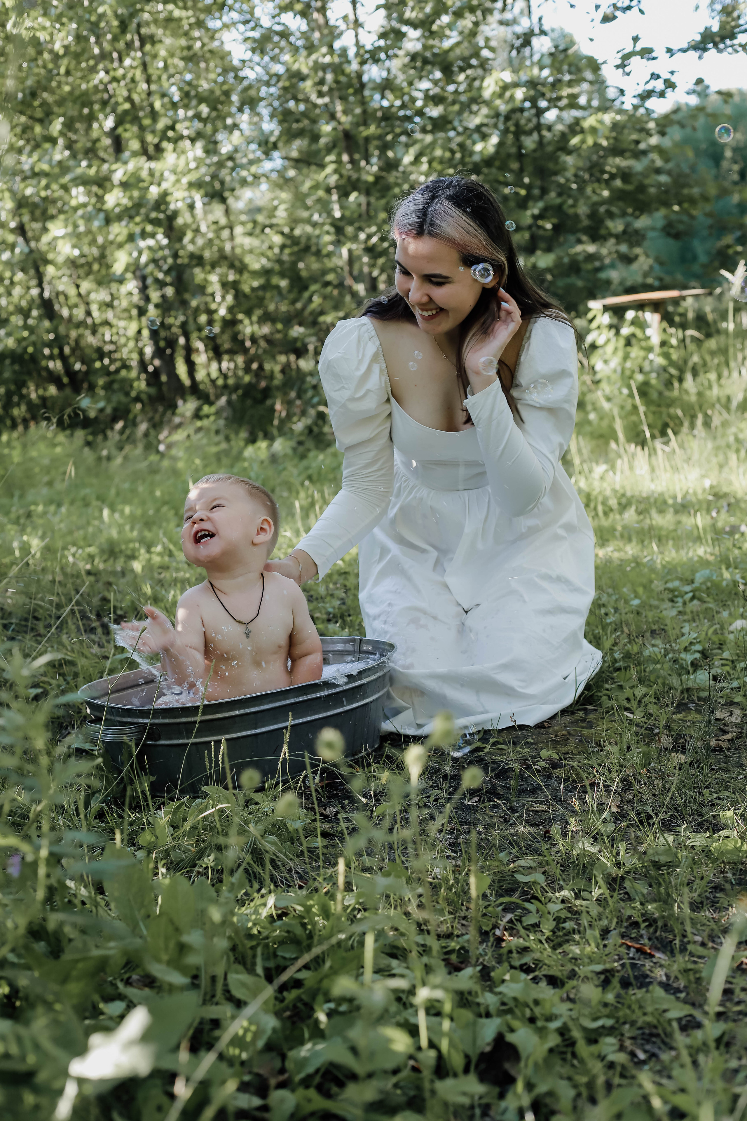 Оля с малышом. Свадебный, семейный, детский фотограф в Сочи Виолетта Александрова