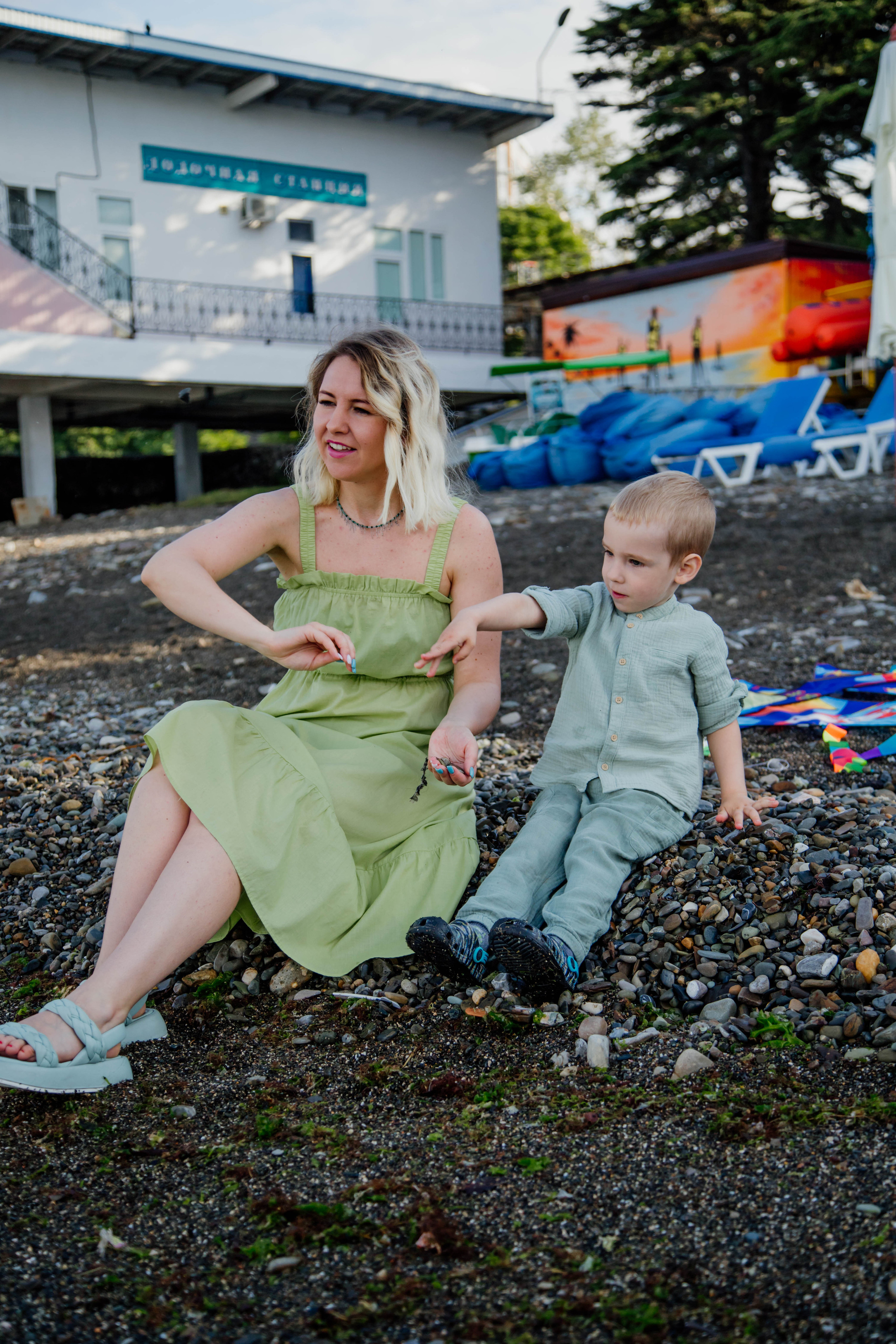 Ксения с сыном. Свадебный, семейный, детский фотограф в Сочи Виолетта Александрова