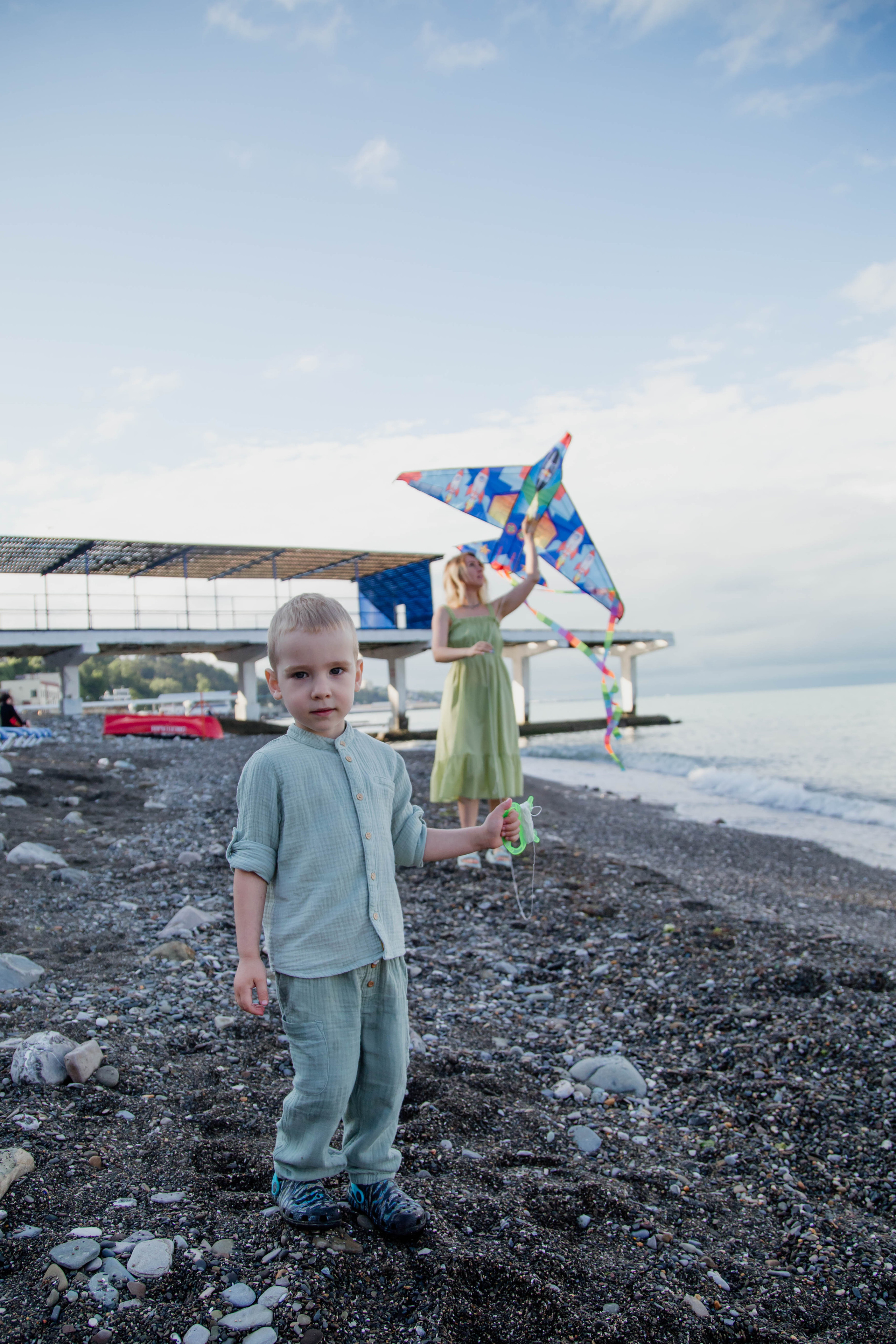 Ксения с сыном. Свадебный, семейный, детский фотограф в Сочи Виолетта Александрова