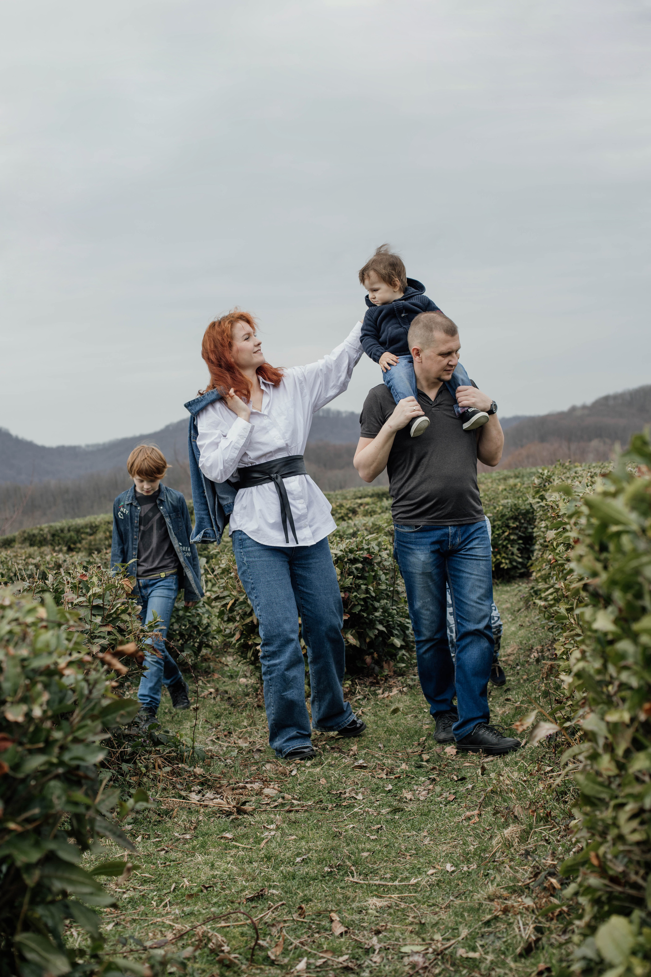 Дарья с семьей. Свадебный, семейный, детский фотограф в Сочи Виолетта Александрова