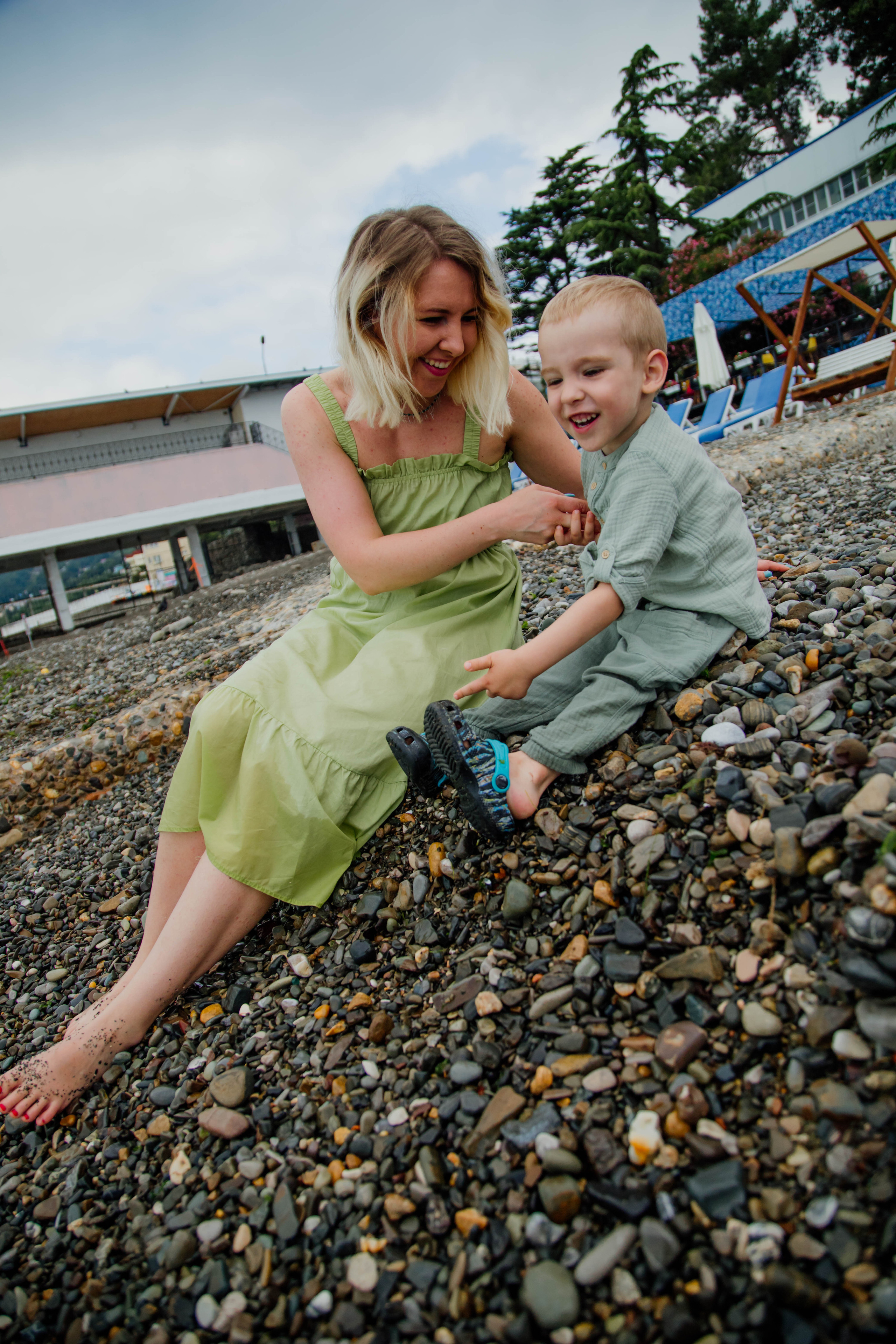 Ксения с сыном. Свадебный, семейный, детский фотограф в Сочи Виолетта Александрова