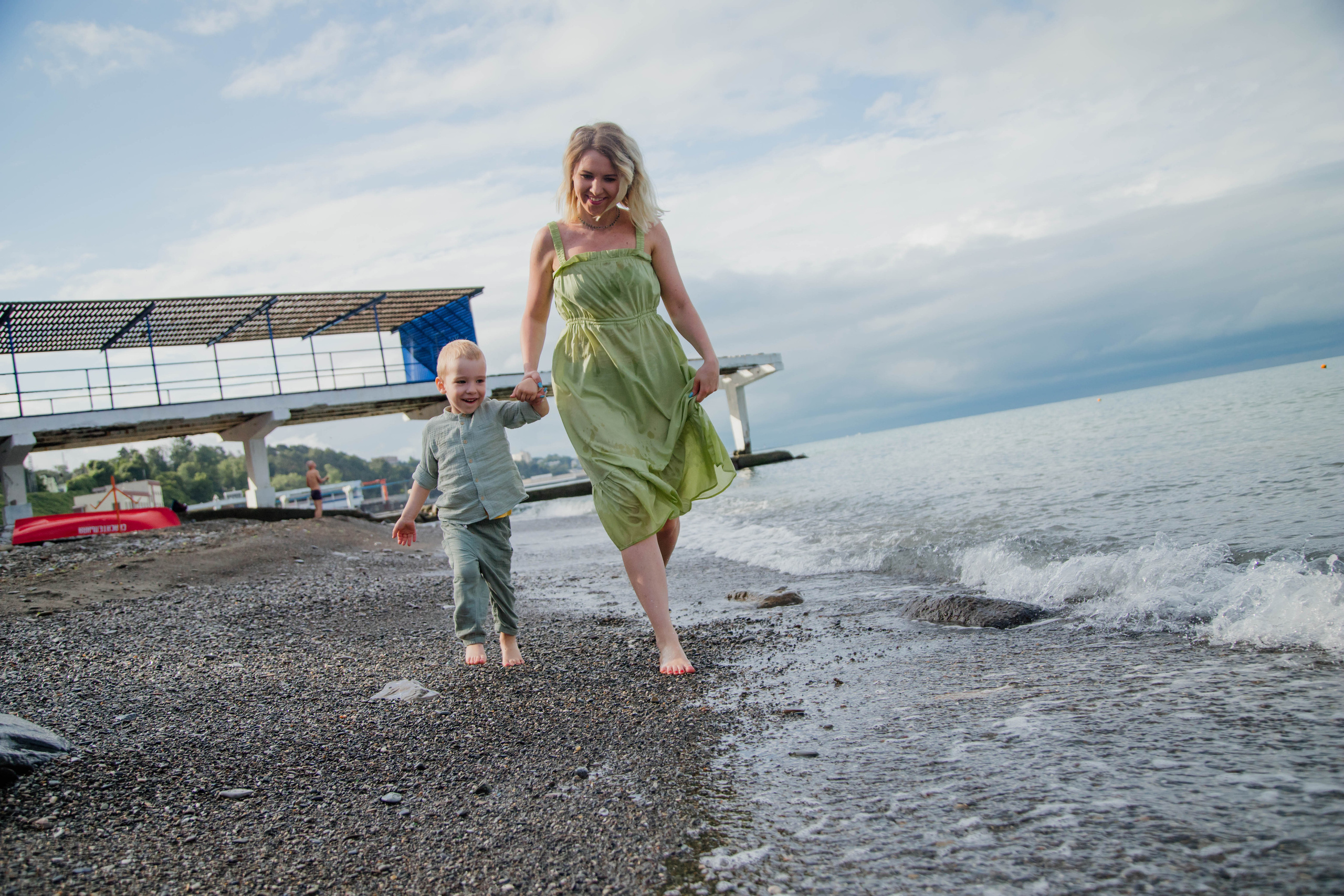 Ксения с сыном. Свадебный, семейный, детский фотограф в Сочи Виолетта Александрова