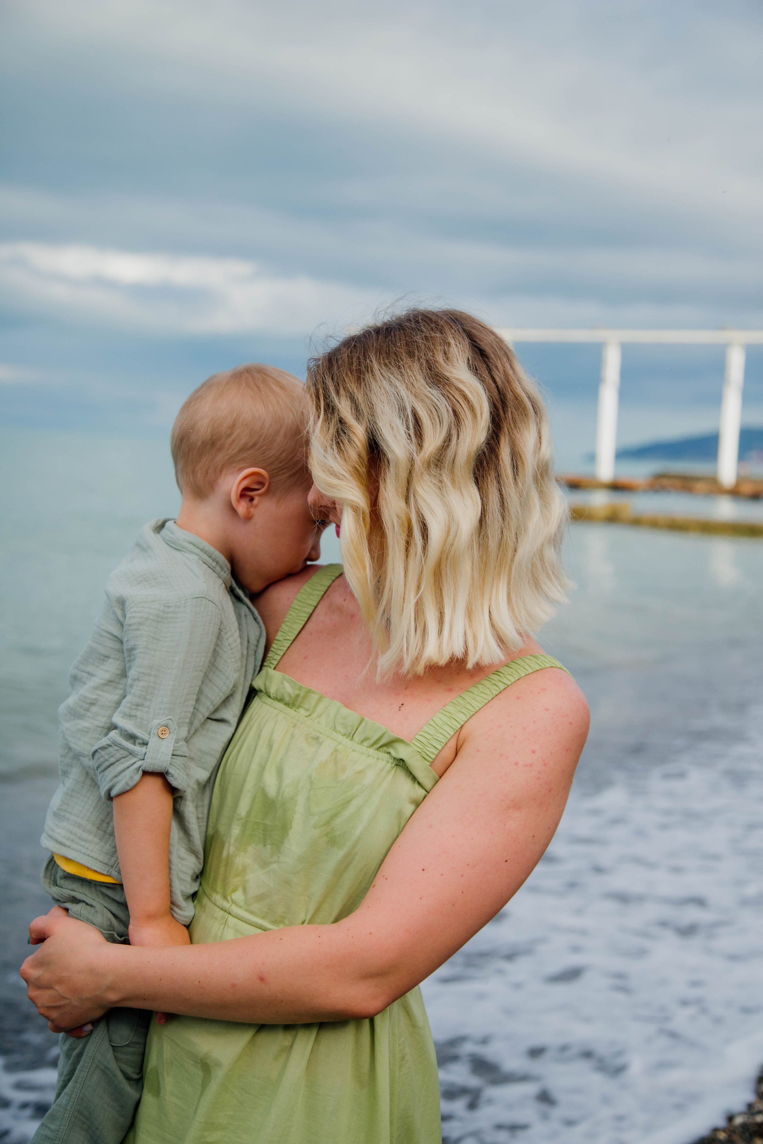 Ксения с сыном. Свадебный, семейный, детский фотограф в Сочи Виолетта Александрова
