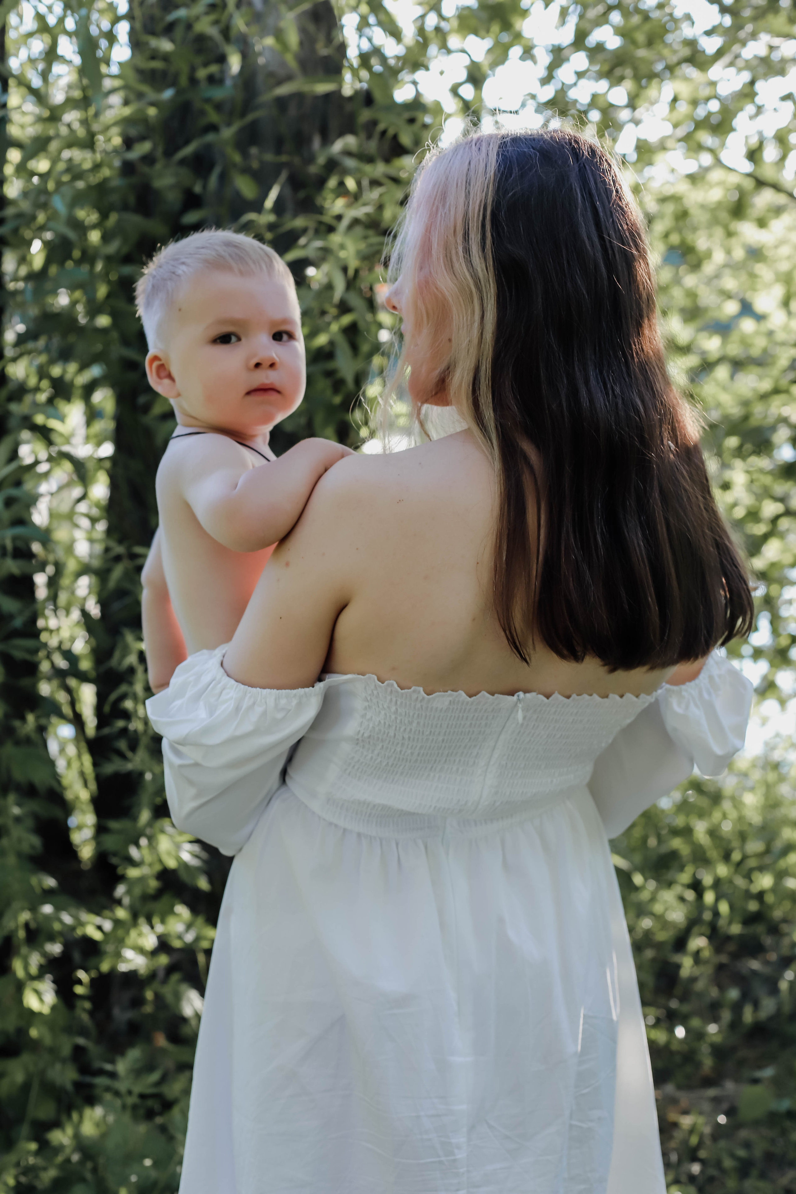 Оля с малышом. Свадебный, семейный, детский фотограф в Сочи Виолетта Александрова