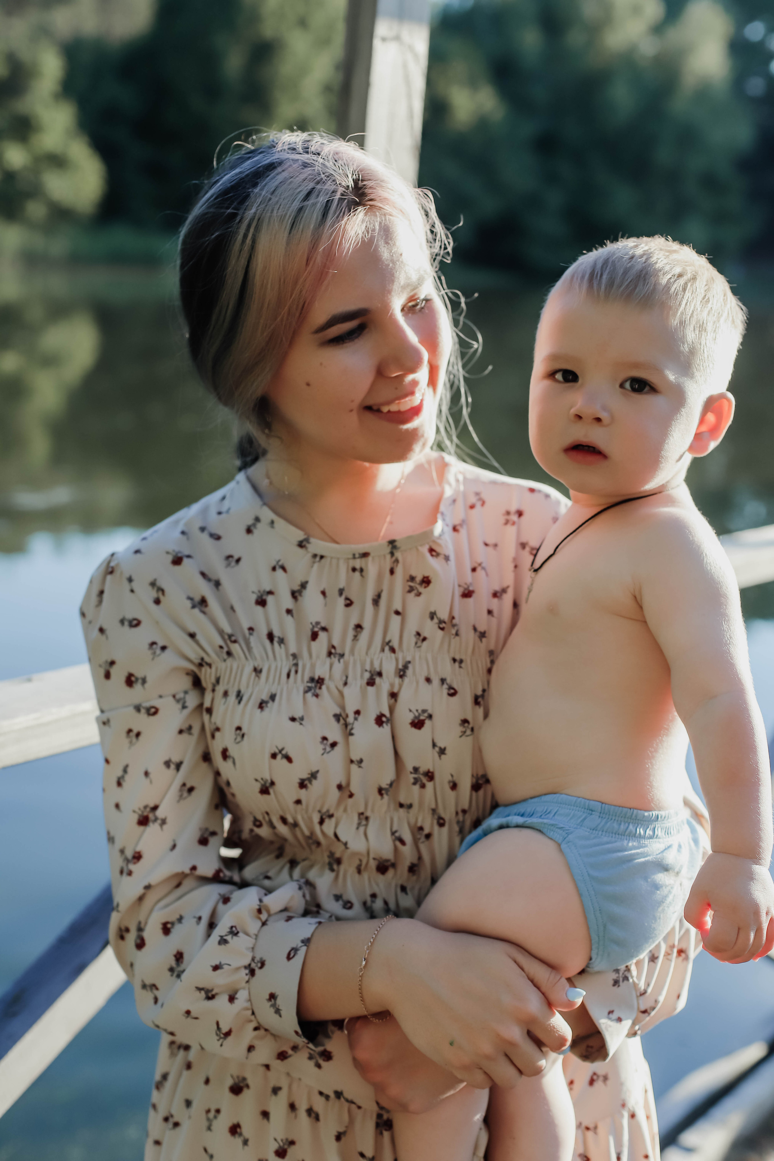 Оля с малышом. Свадебный, семейный, детский фотограф в Сочи Виолетта Александрова