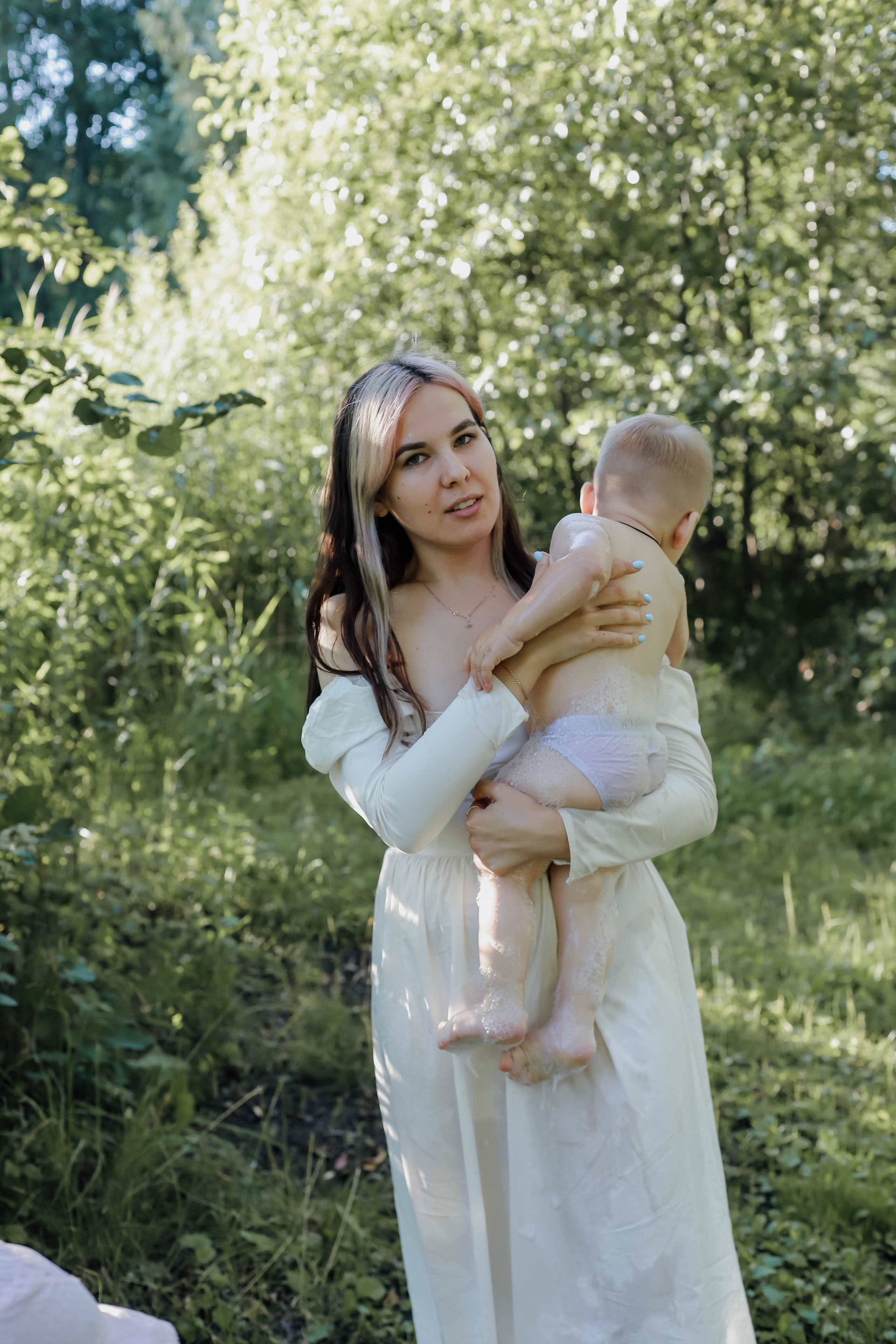 Оля с малышом. Свадебный, семейный, детский фотограф в Сочи Виолетта Александрова