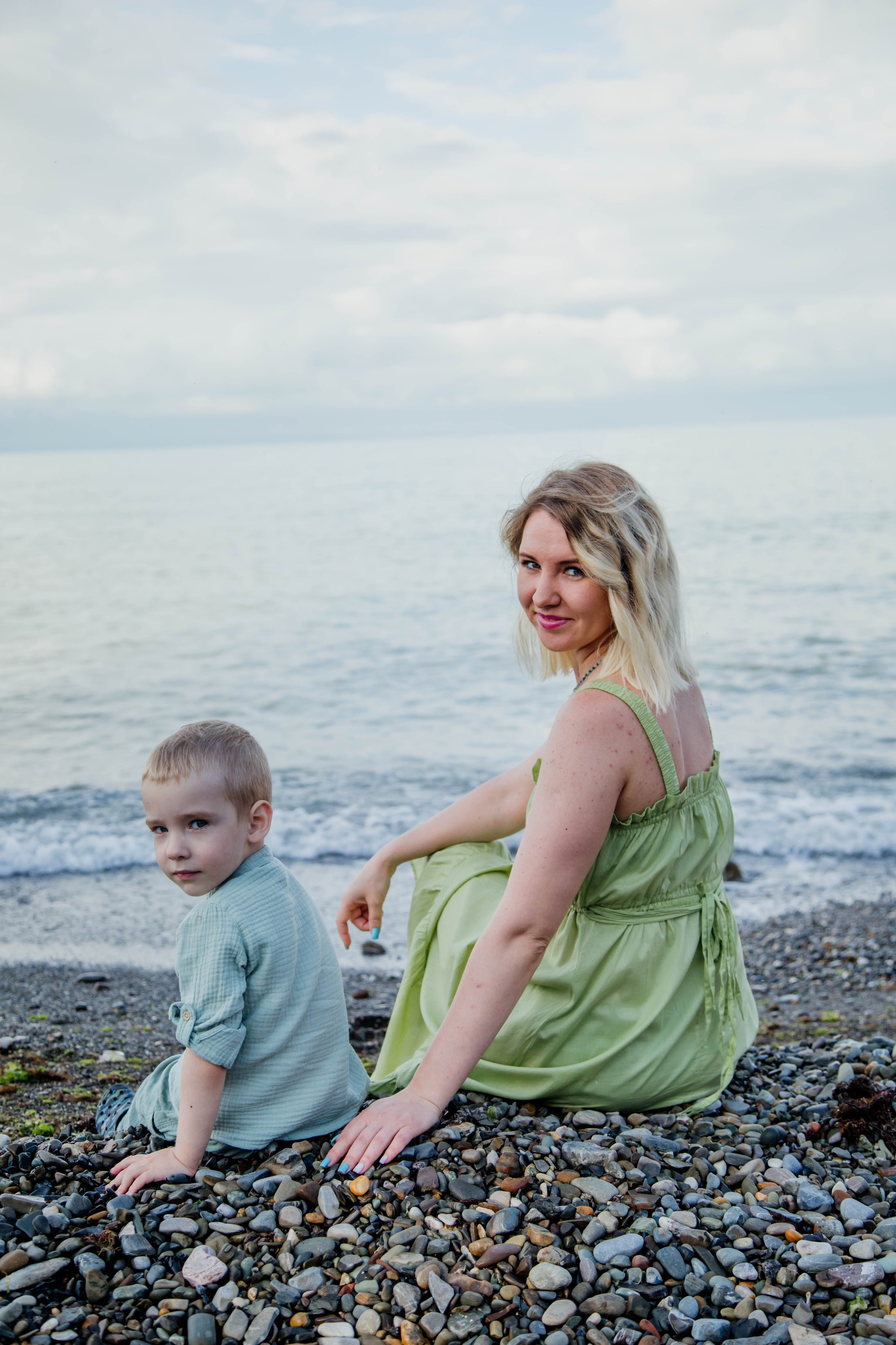 Ксения с сыном. Свадебный, семейный, детский фотограф в Сочи Виолетта Александрова