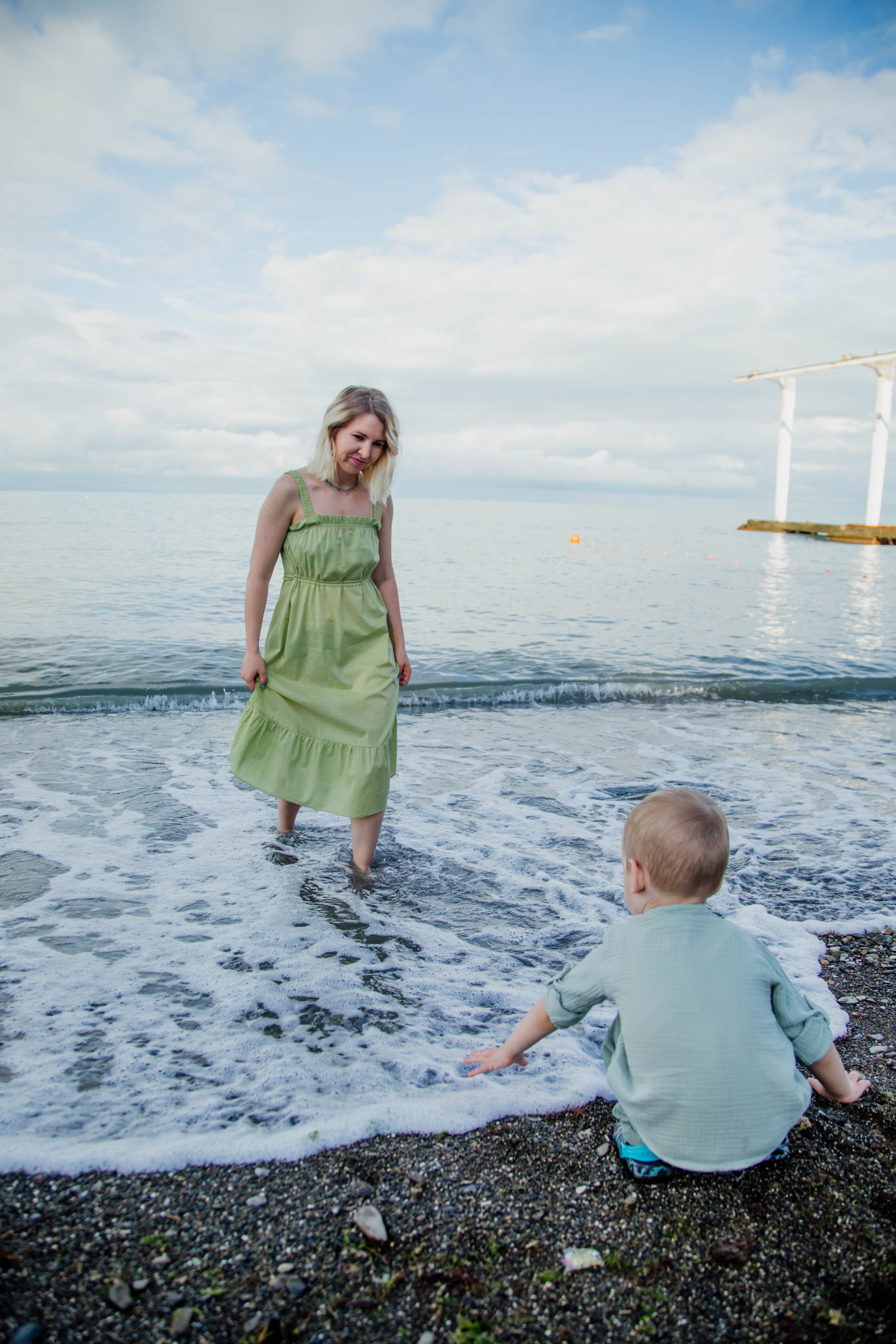 Ксения с сыном. Свадебный, семейный, детский фотограф в Сочи Виолетта Александрова