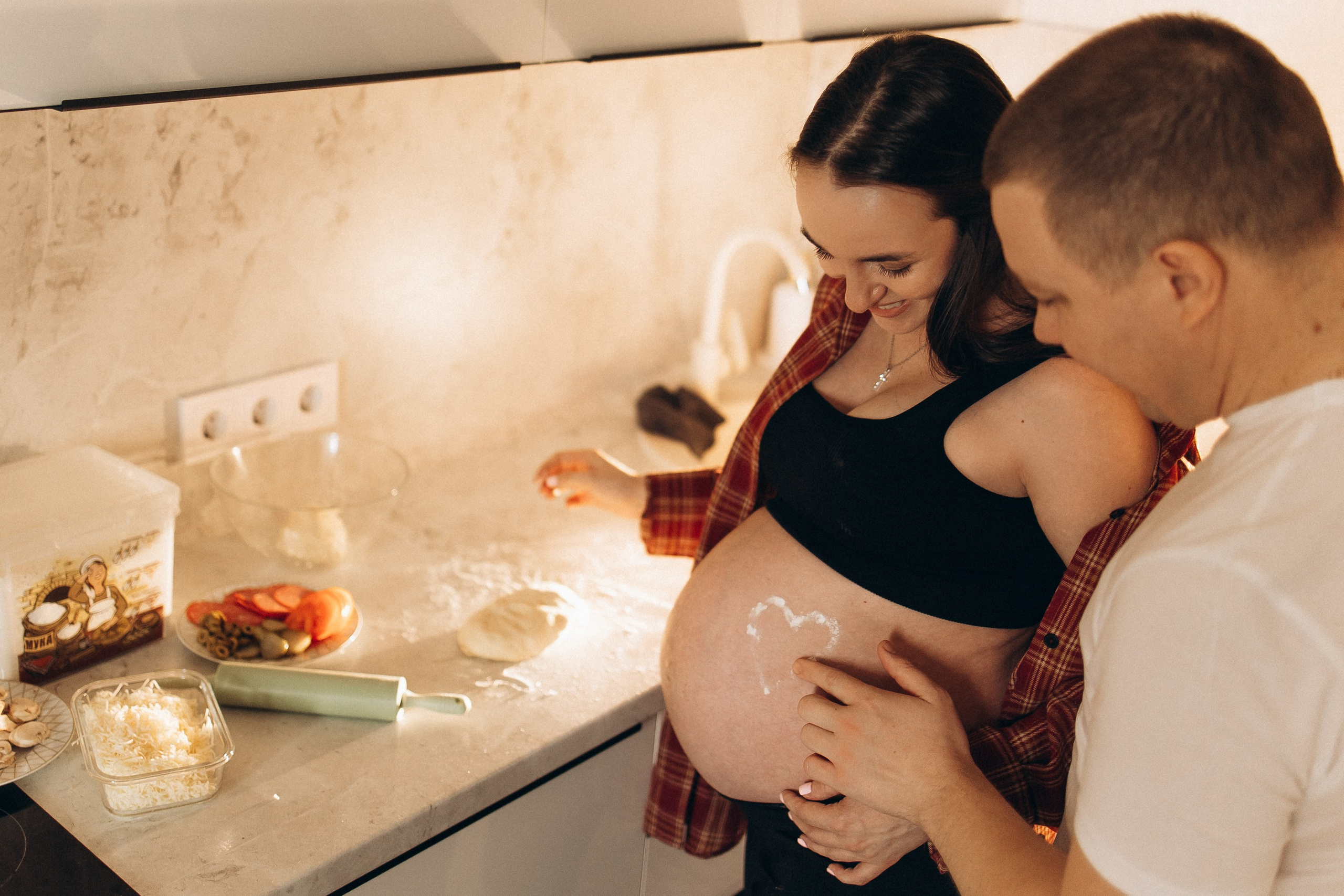 Гриша и Настя — домашняя съёмка. Семейный фотограф в Краснодаре Храмова Анна
