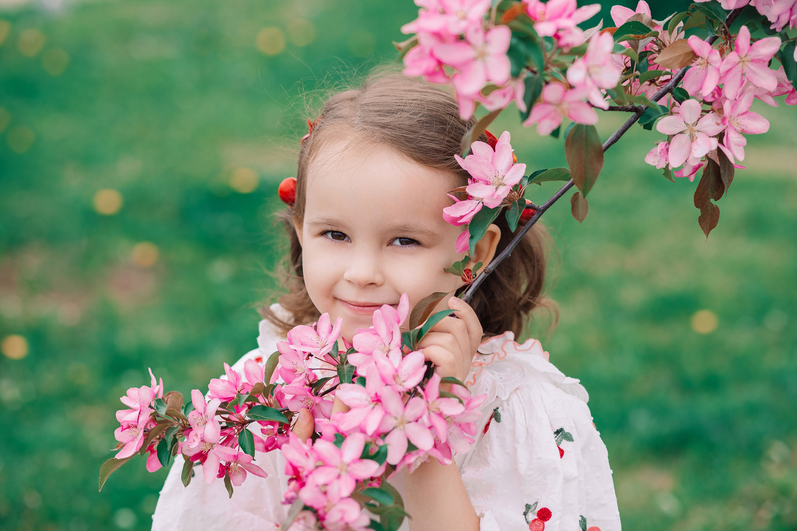 Фотосессия мамы и дочки цветение — Муринский парк. Фотограф в Санкт-Петербурге, Анна Скворцова