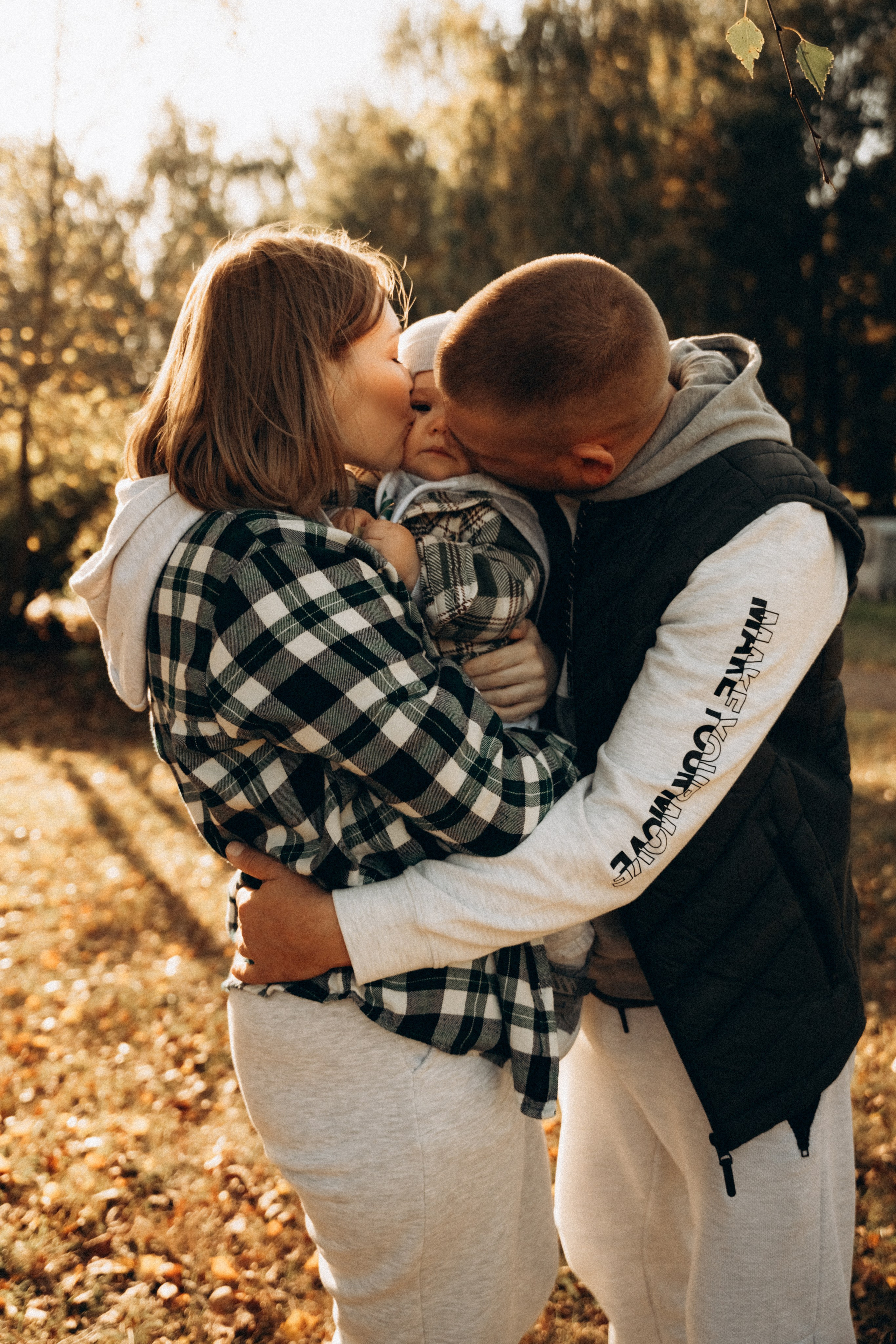 Катя, Денис, Даня. Фотограф Мария Миллс | Минск