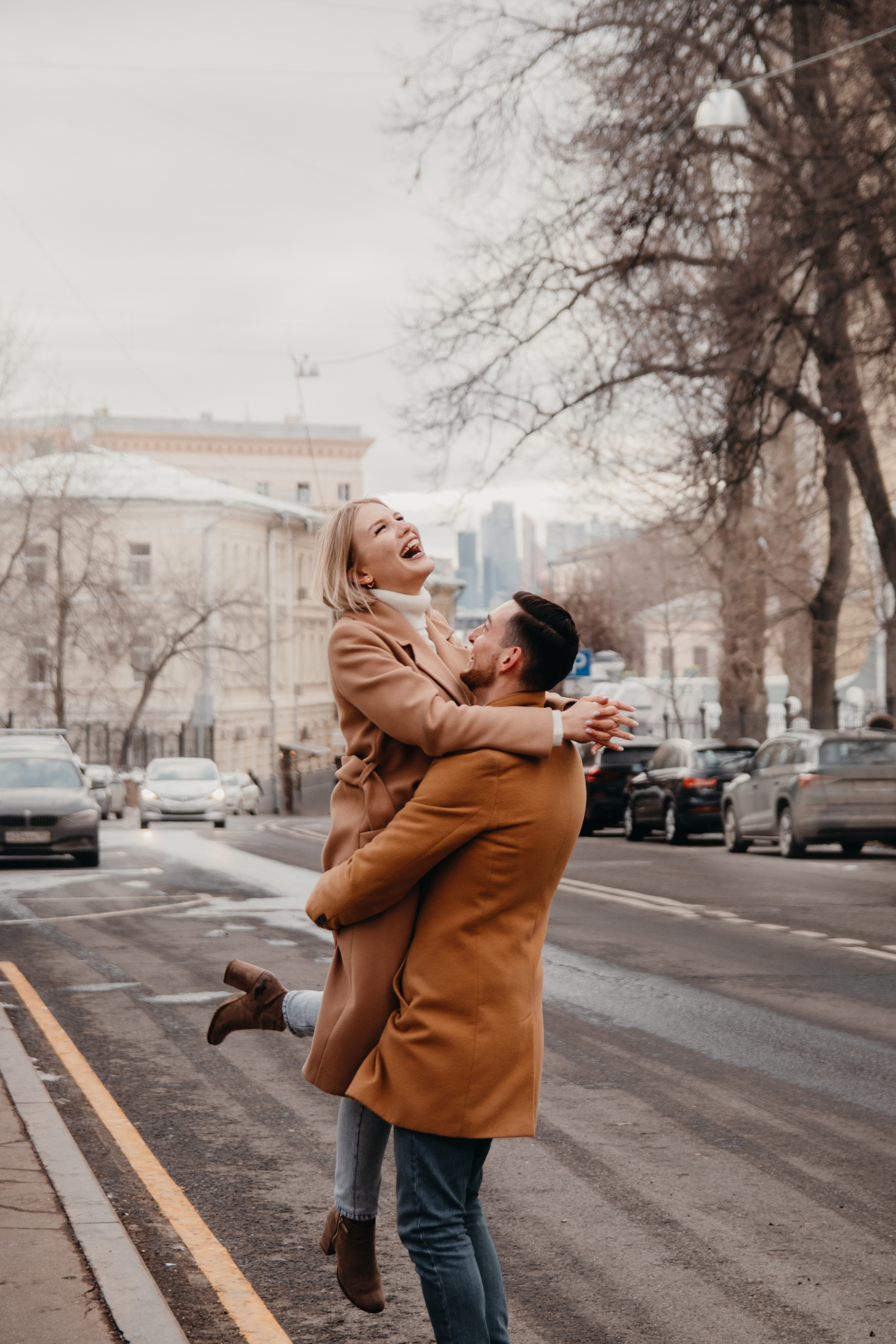 Тепло когда холодно. Семейный фотограф в Москве