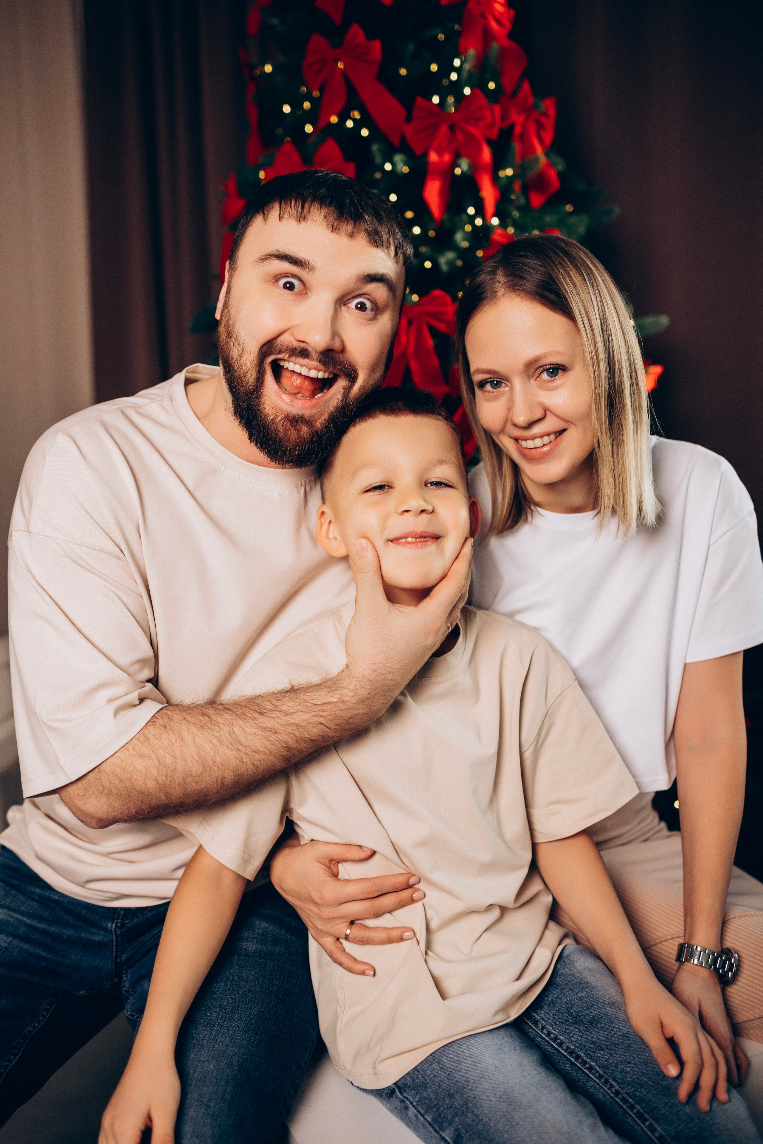 Новогодняя история. Семейная съемка — это красивый способ признаться своей семье в любви