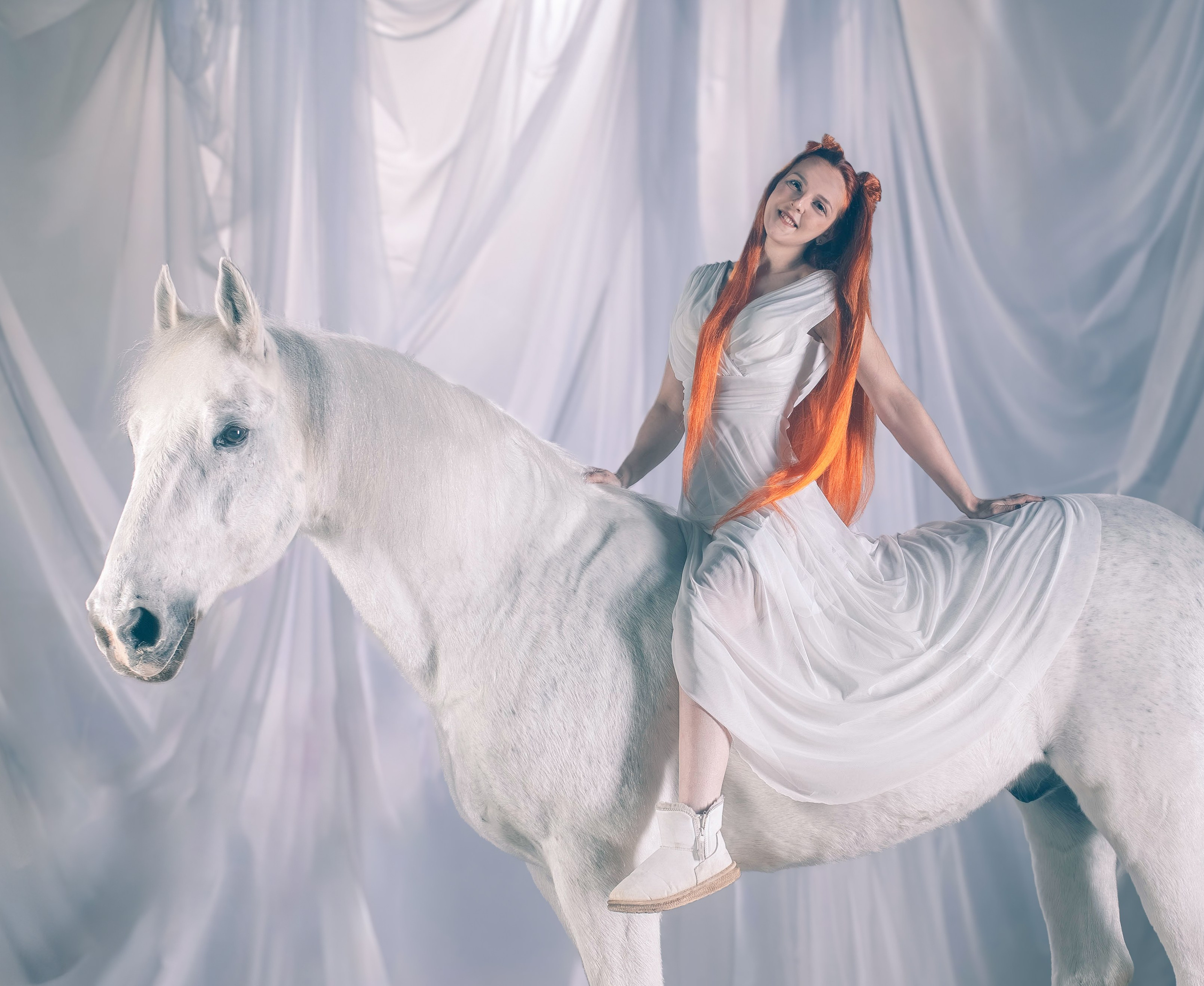 Мария и Живописный. Фотограф Юлия Калинина