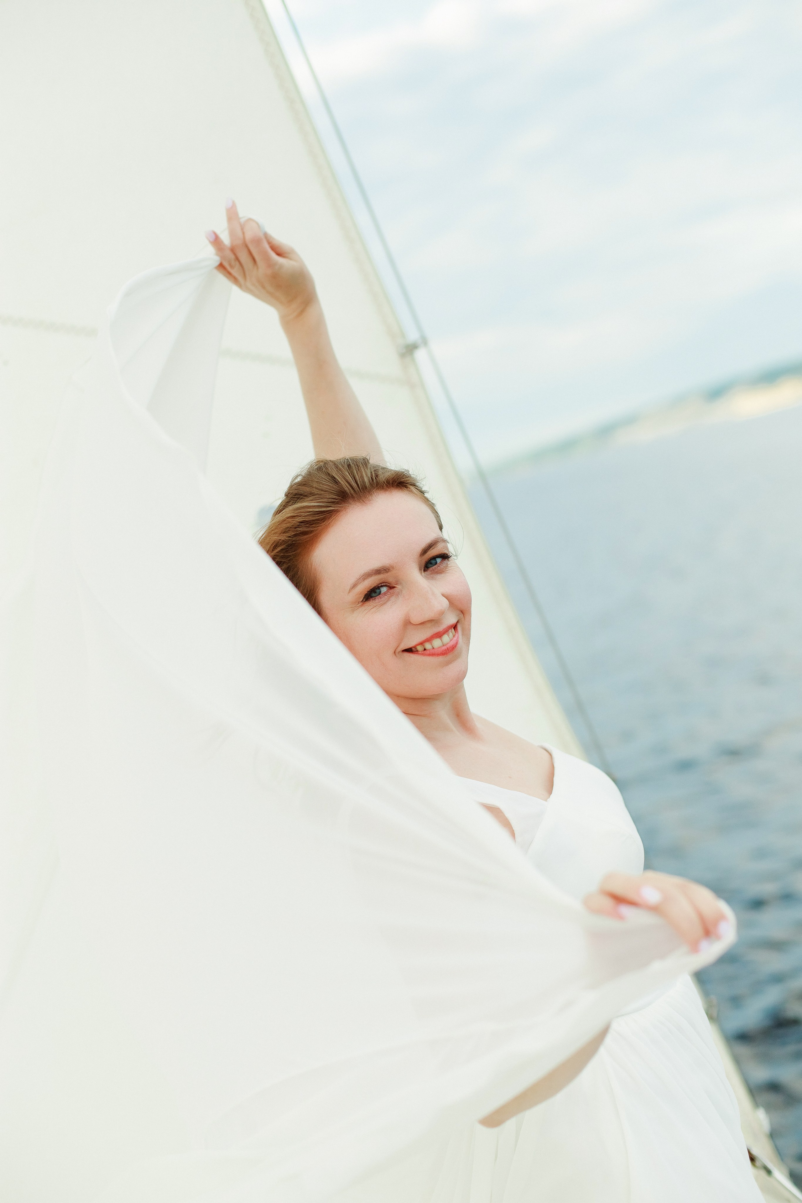 Фотосессия на яхте. Контентный фотограф в Перми Натали Кытманова