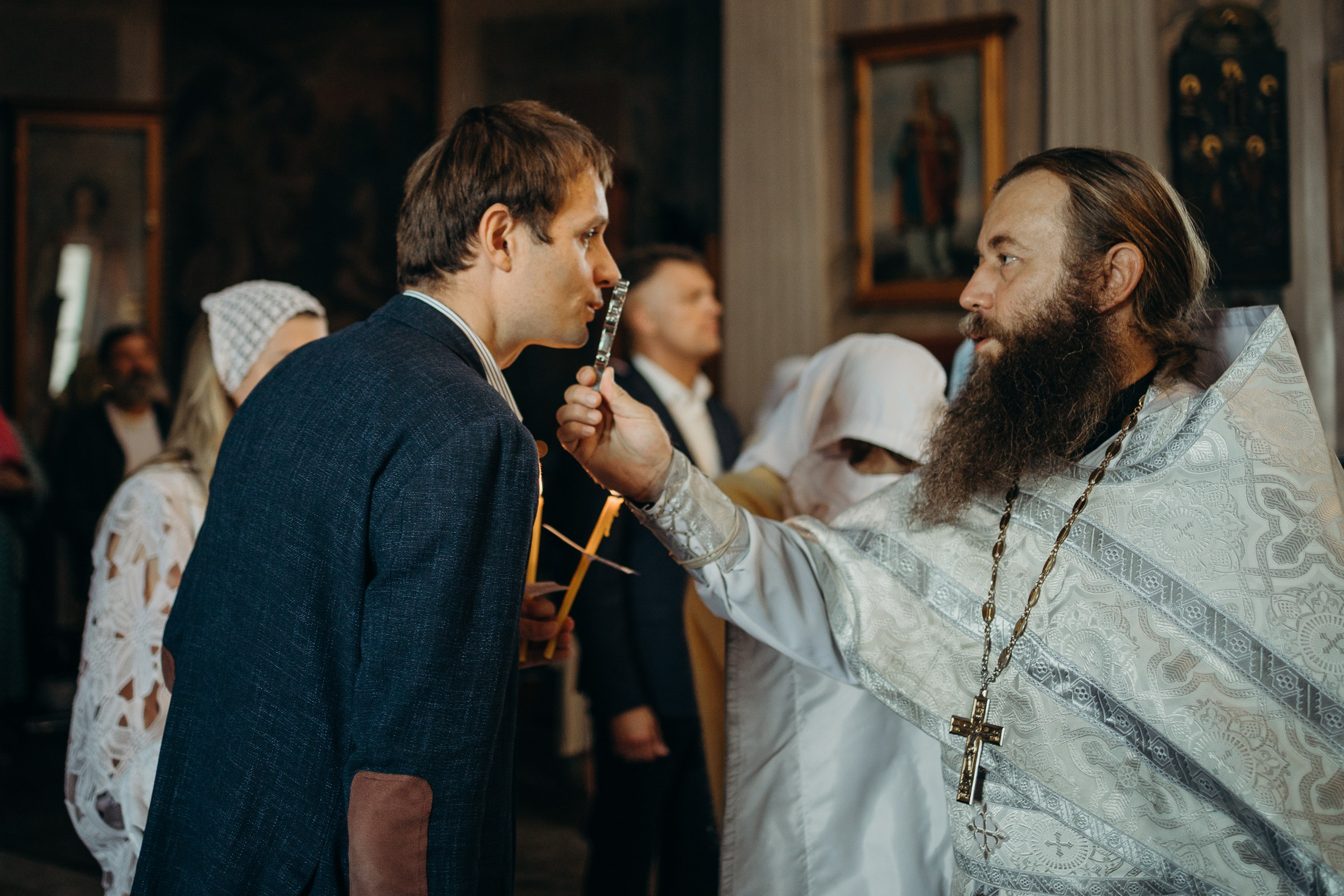 Крещение Анисьи. Фотограф Екатерина Заречнова