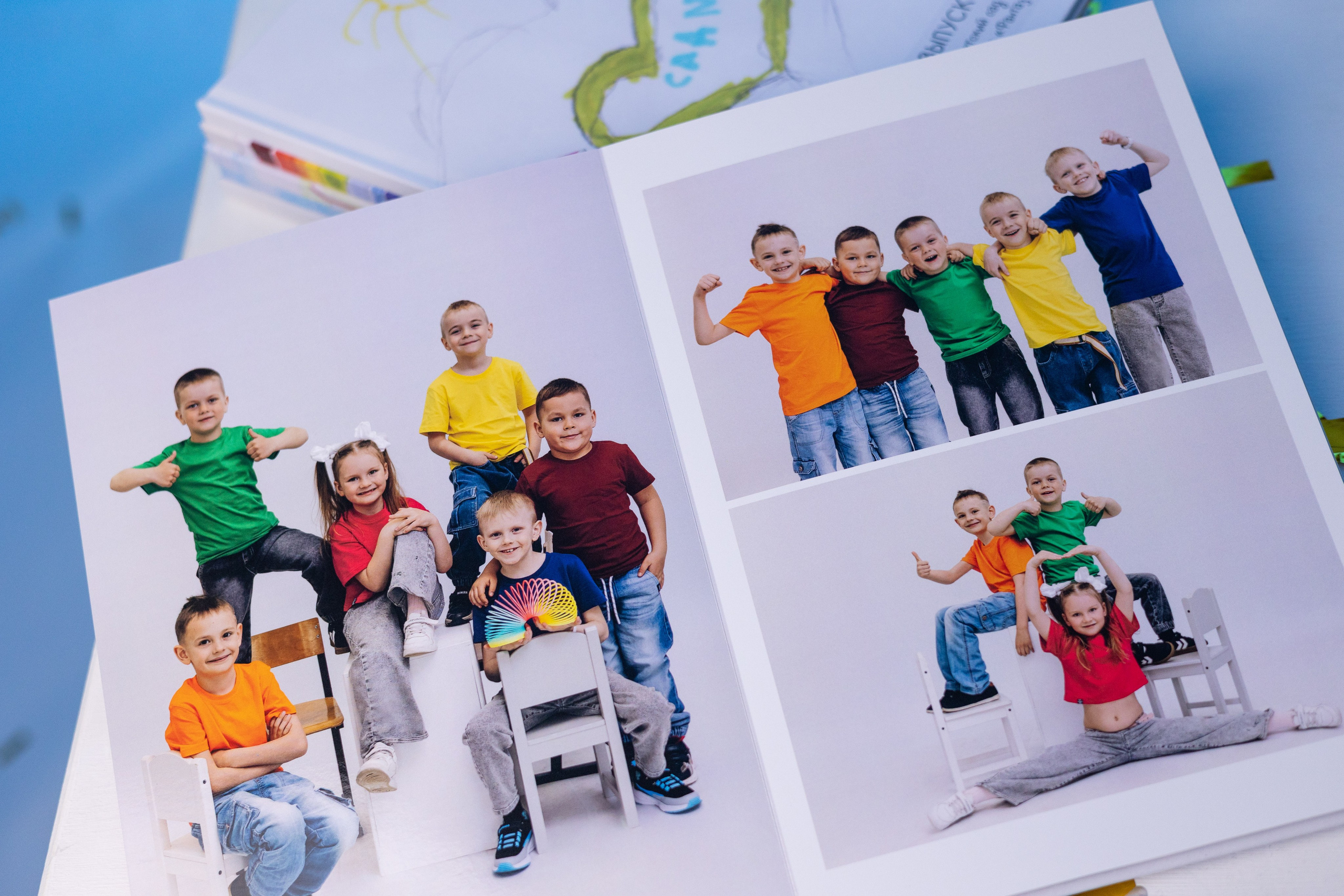 ДС Цен-2 (1). Выпускные альбомы в Луге/Школьные съёмки