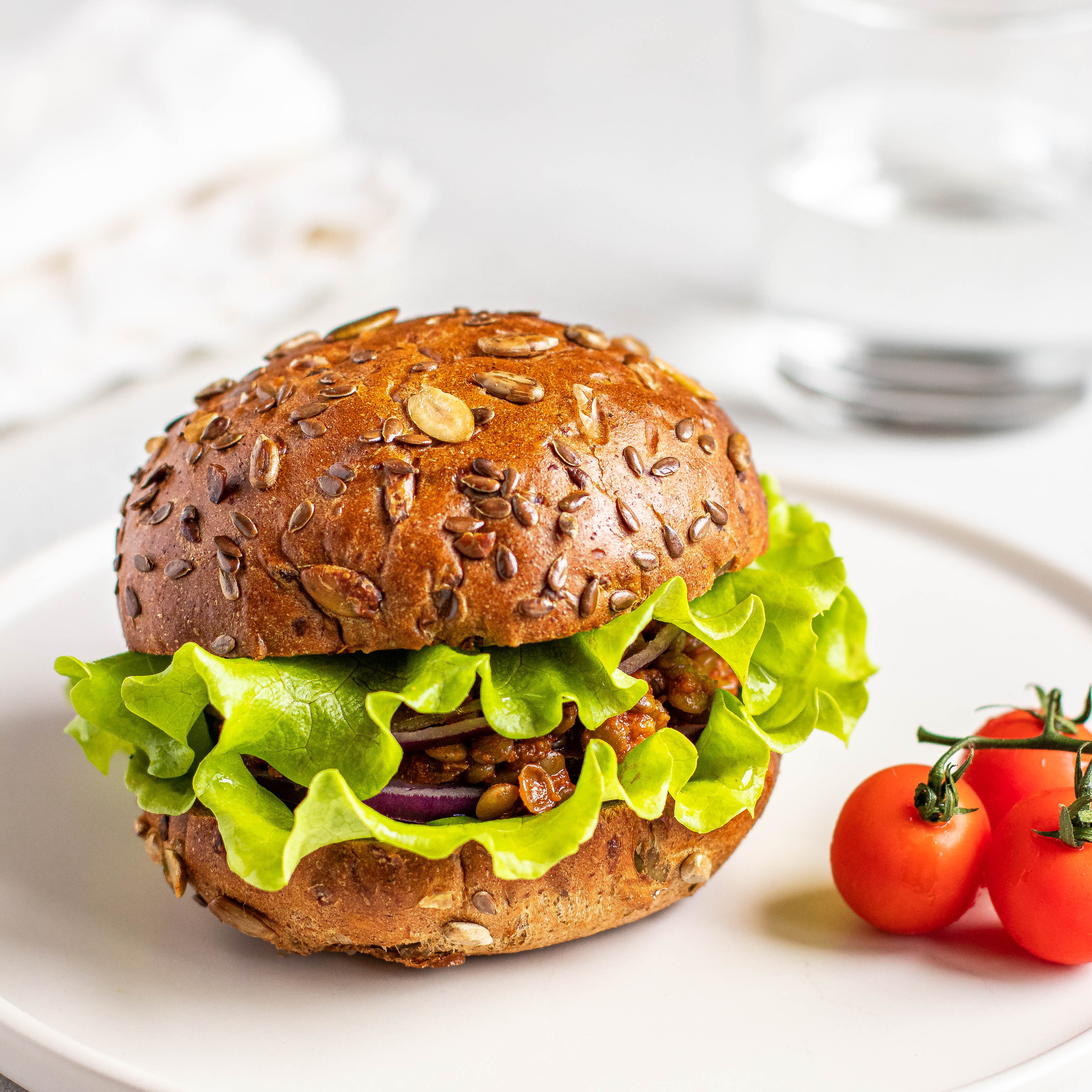 Фуд-съемка бургера