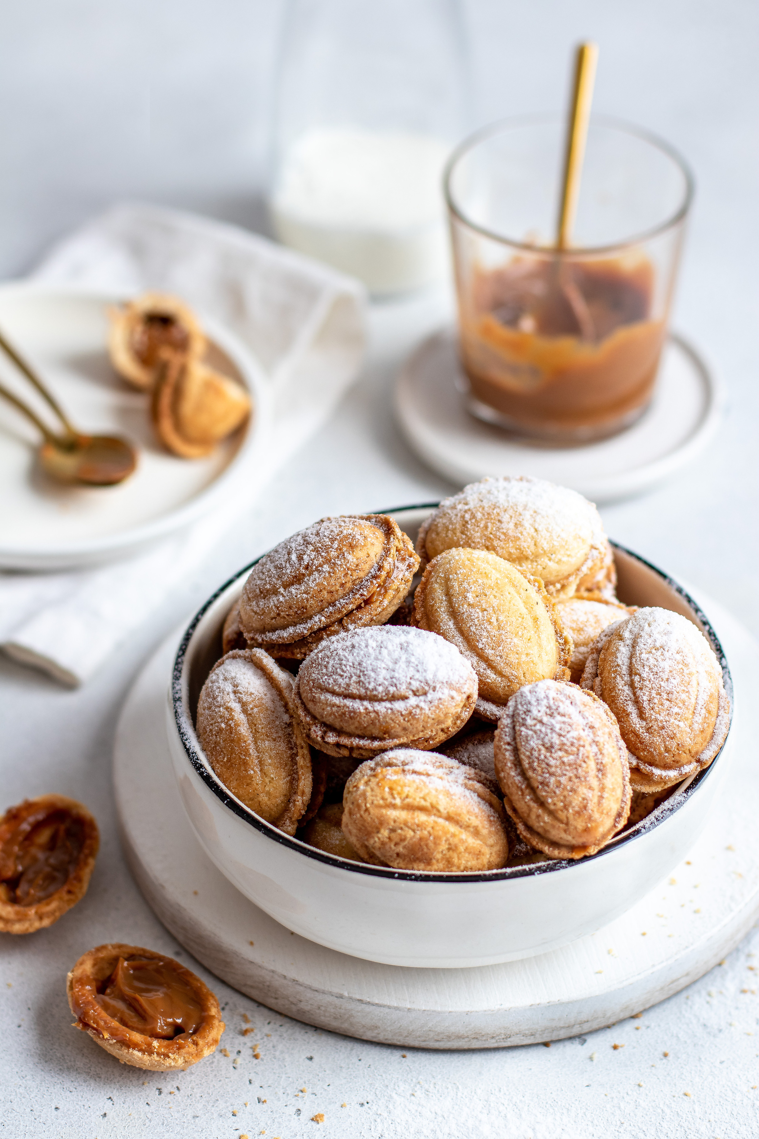 Фуд-съемка Печенье "Орешки"