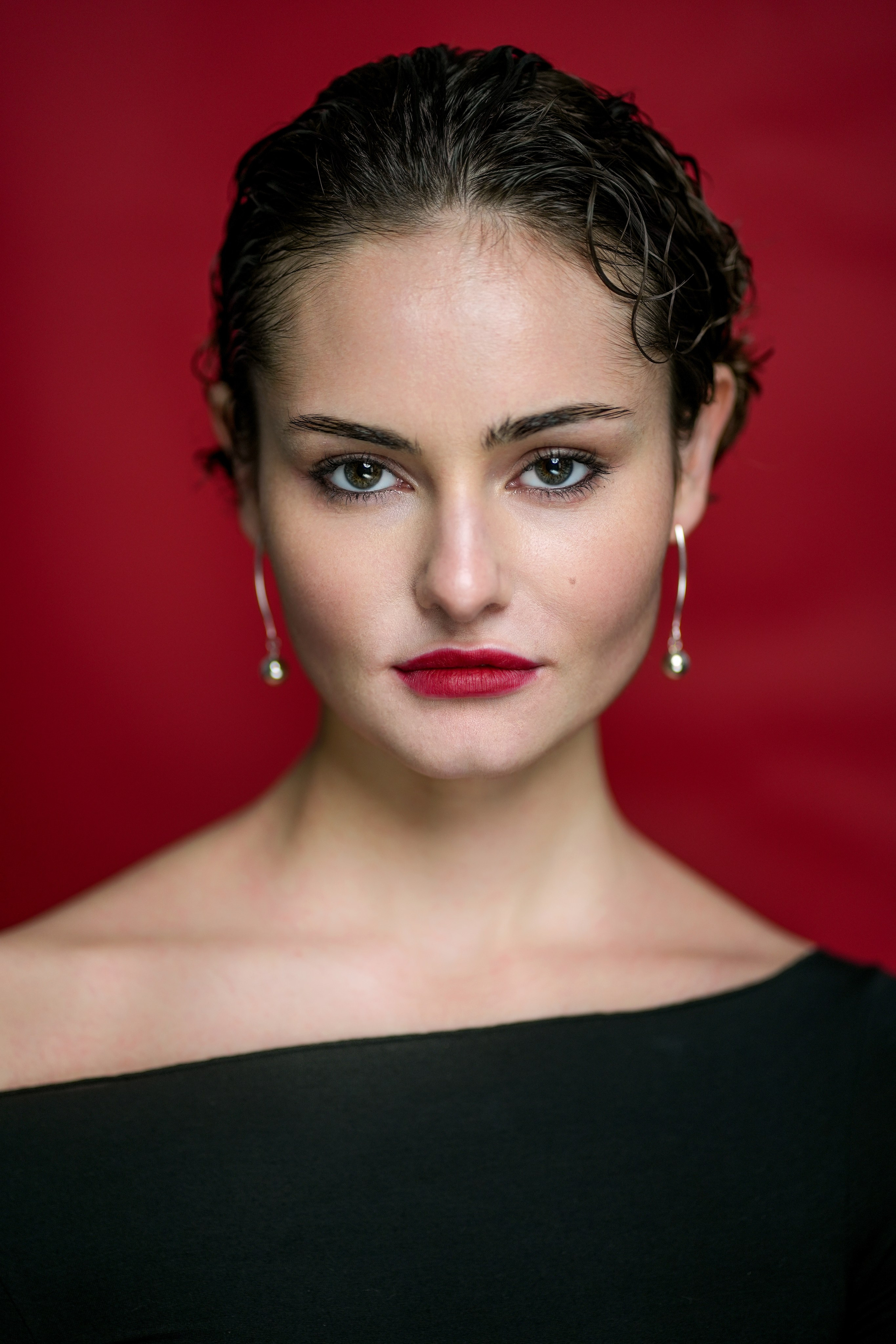 Актриса Ная Беликова. Портретная съемка в Москве, студийный фотограф Игорь Фомин