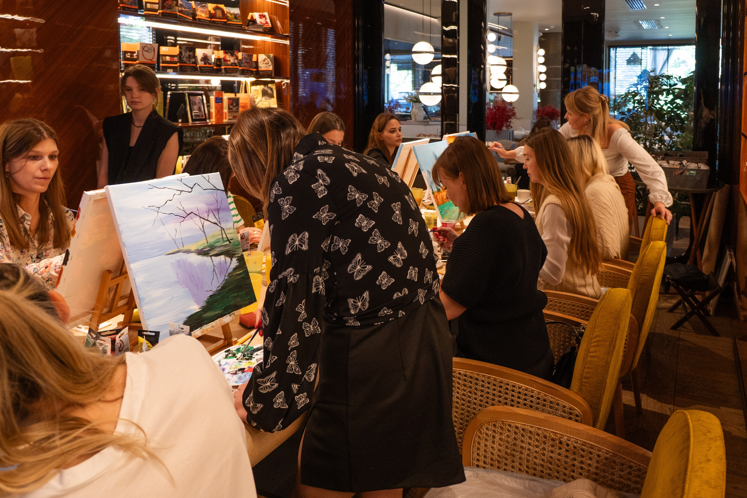 Корпоратив Teach Me Art 3. Портретный фотограф в Москве и Санкт-Петербурге Арина Чех