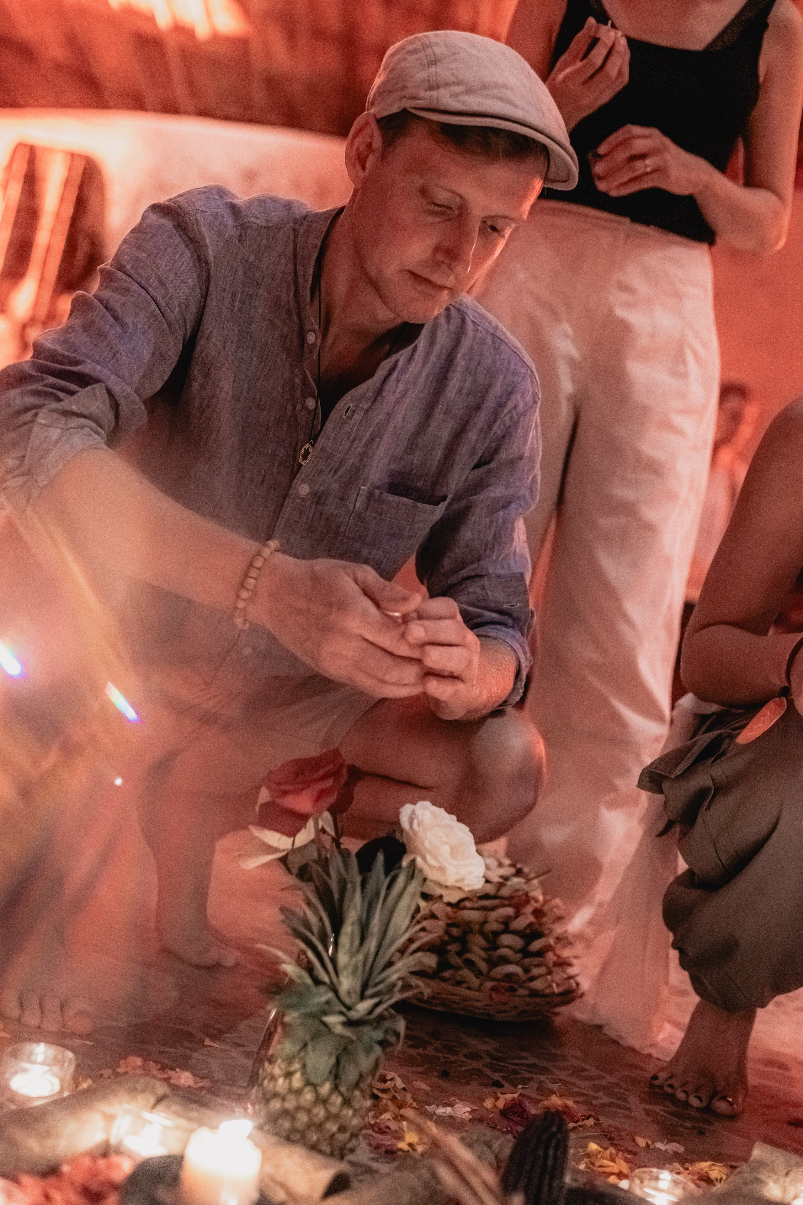 Cacao ceremony Full moon jan w Juan. Mariam Bagdasaryan