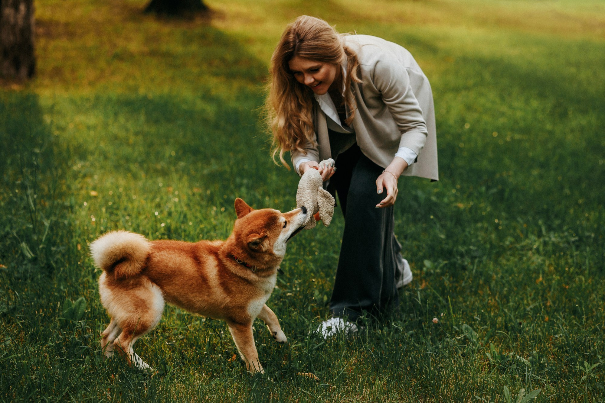 Аня, Влад и Ики. Фотограф-анималист Елена Радченко, Москва