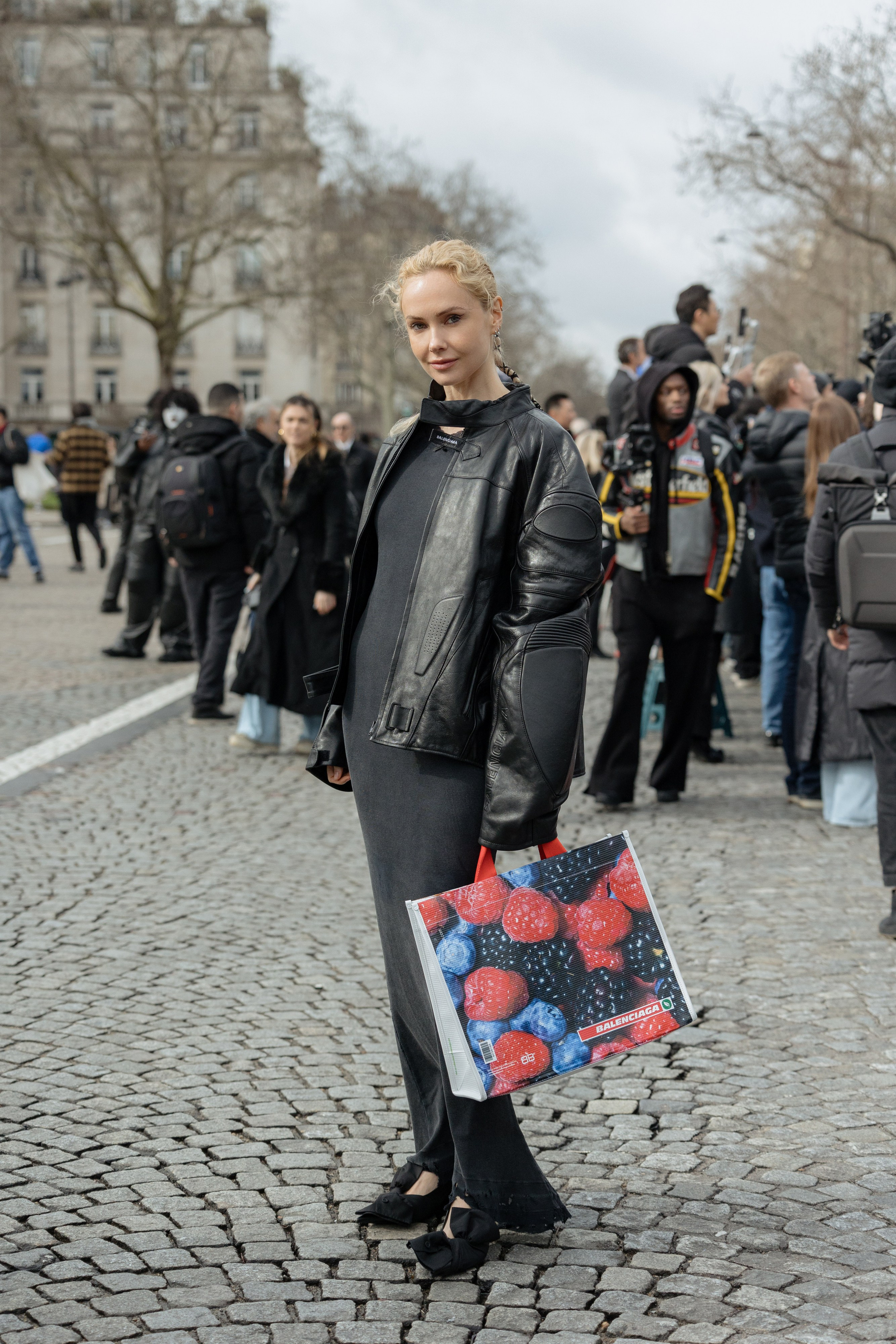 BALENCIAGA PFW WOMENSWEAR FALL-WINTER 24/25. Photographer in Milan Ivan Goncharov