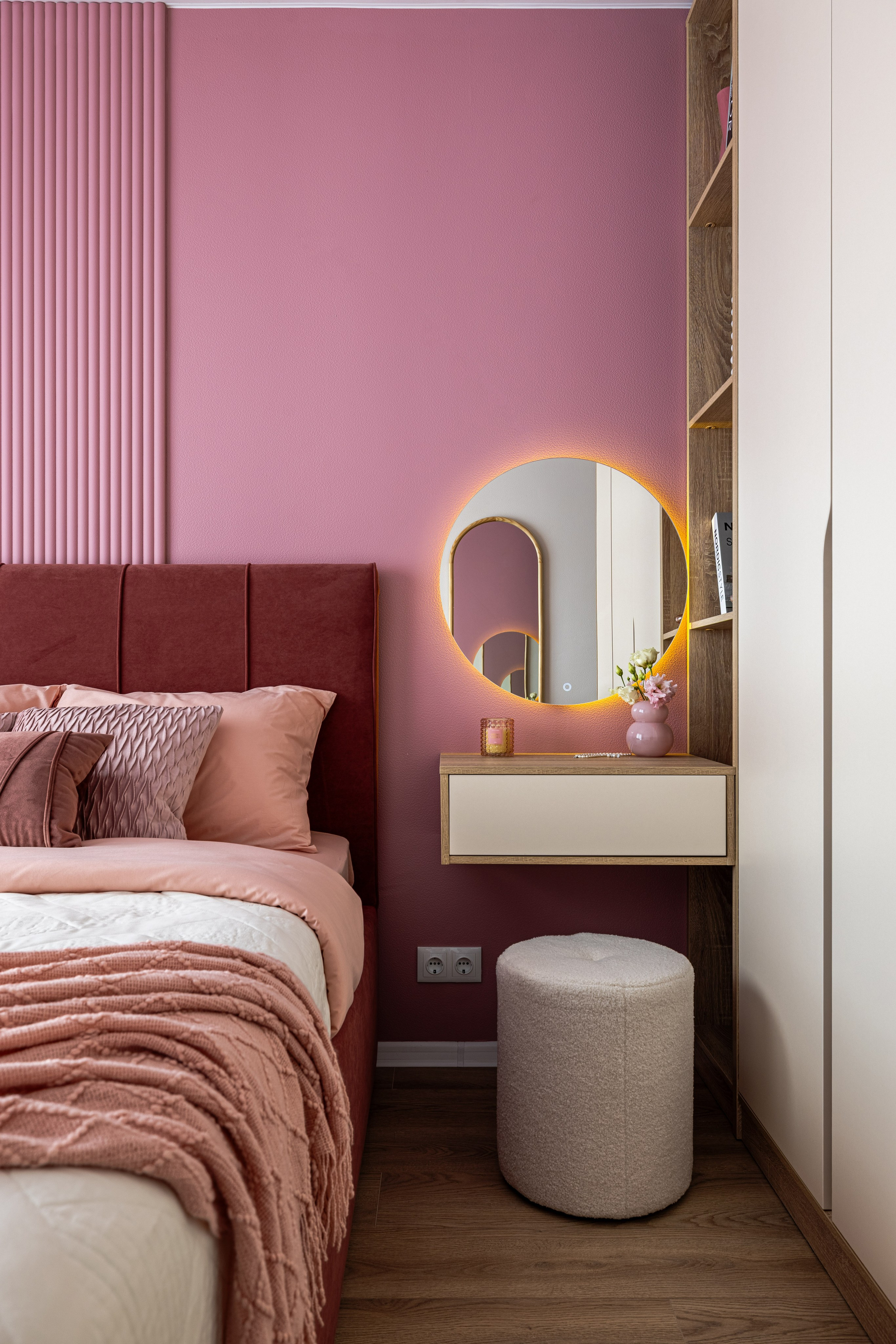 Леденцовый контемпорари с элементами глэм-софт. Veselinskiy| Интерьерный фотограф | Москва