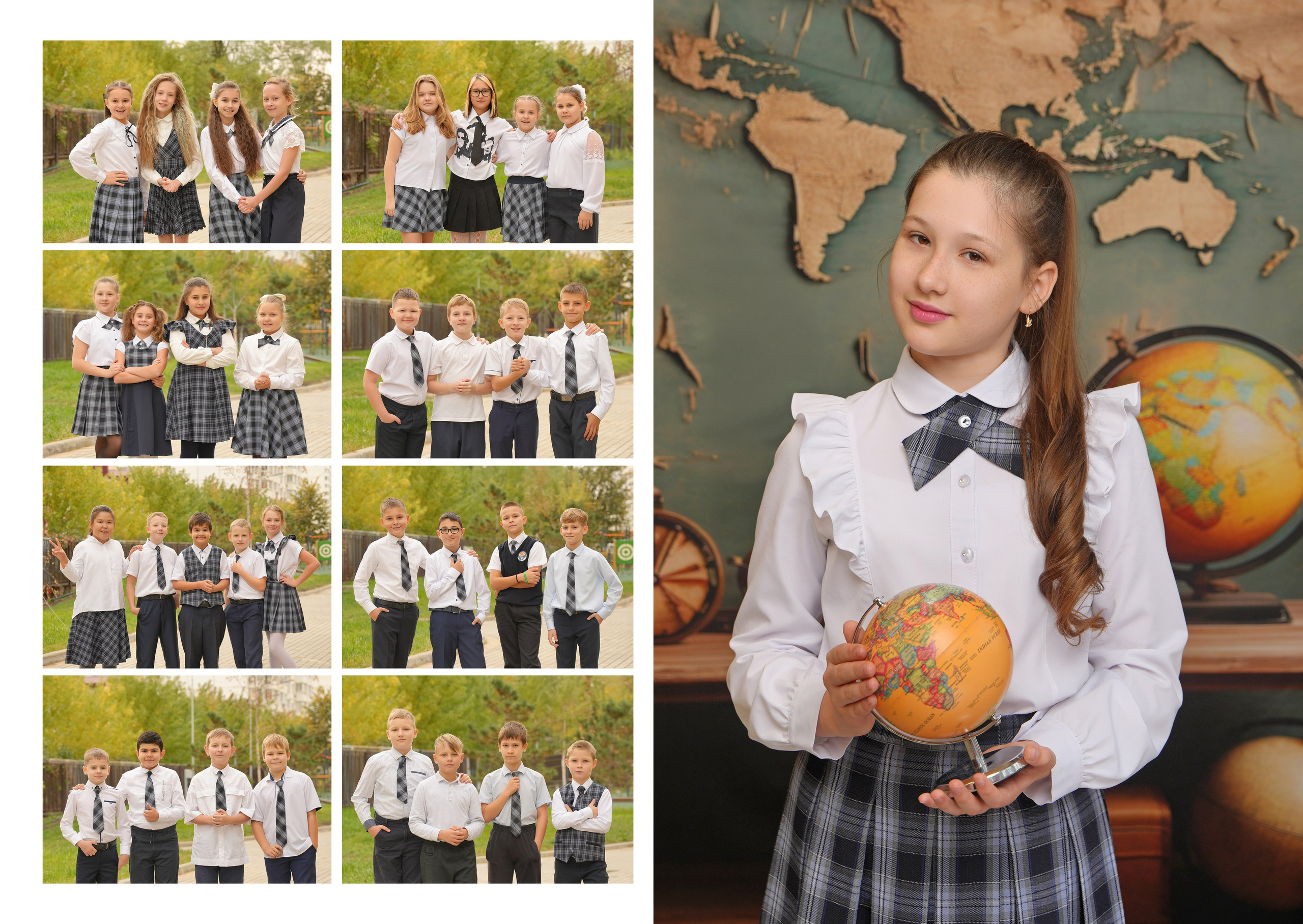 ШКОЛА 104 ф — 4 «И» класс. Красивый выпускной альбом в Краснодаре